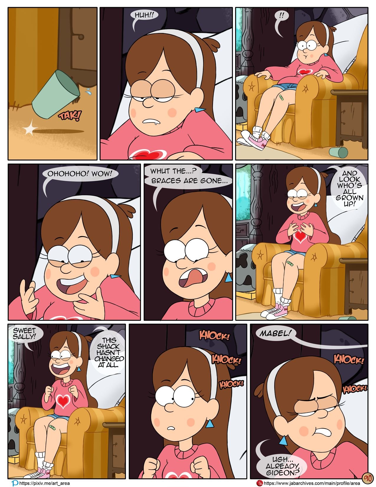 Next Summer (Gravity Falls) [Area] 1 . Next Summer - Chapter 1 (Gravity Falls) [Area] – page 91