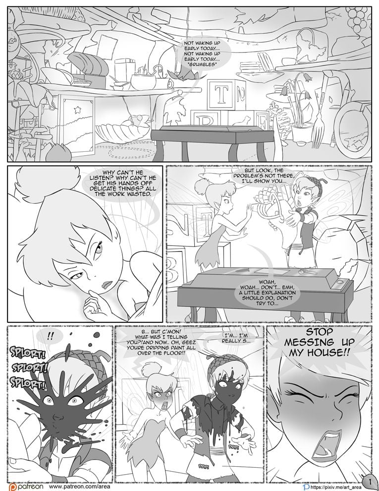 Tinker Tasks (Tinker Bell) [Area] 1 . Tinker Tasks - Chapter 1 (Tinker Bell) [Area] – page 1
