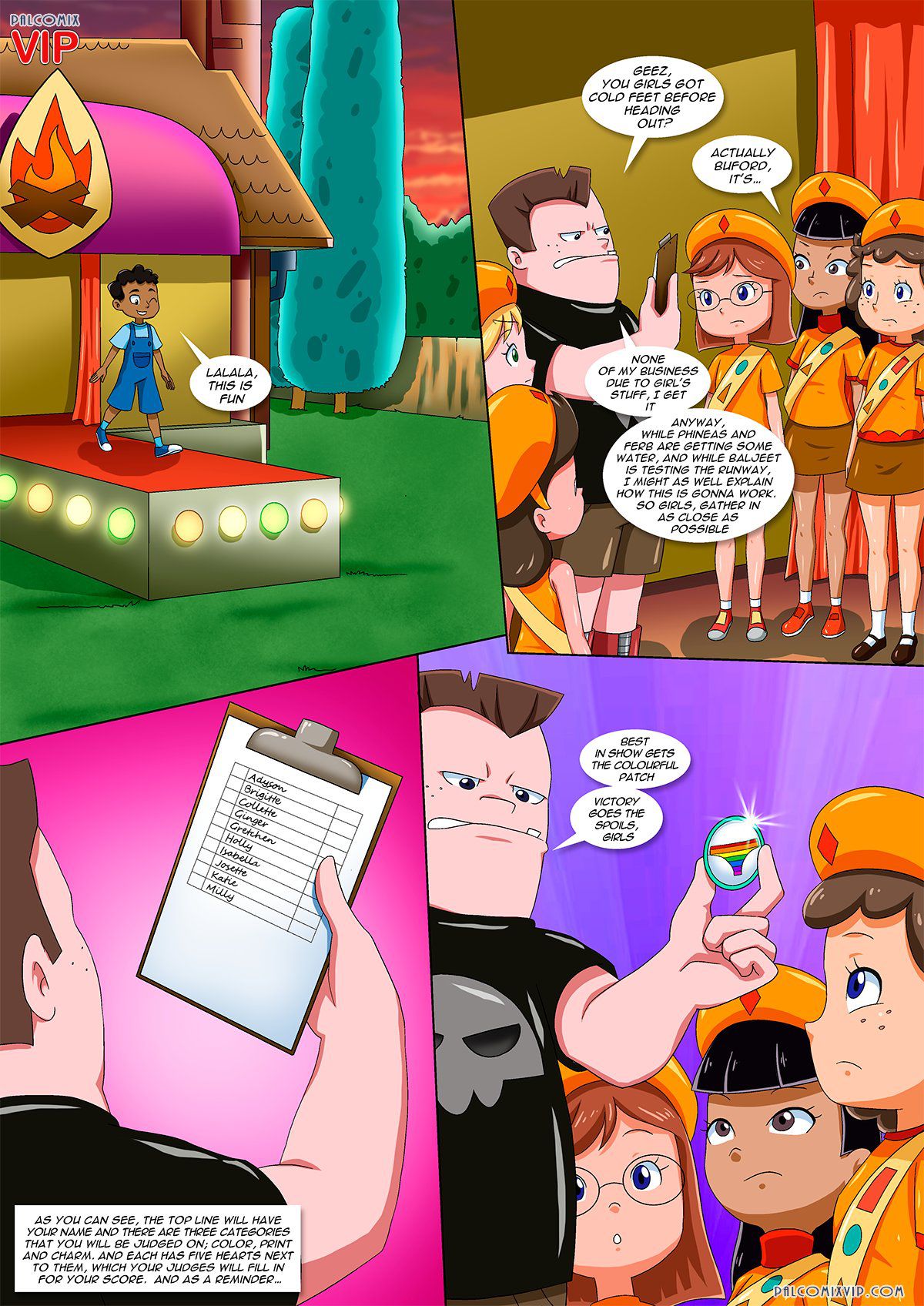 Fireside Colors (Phineas and Ferb) [PalComix] 1 . Fireside Colors - Chapter 1 (Phineas and Ferb) [PalComix] – page 2