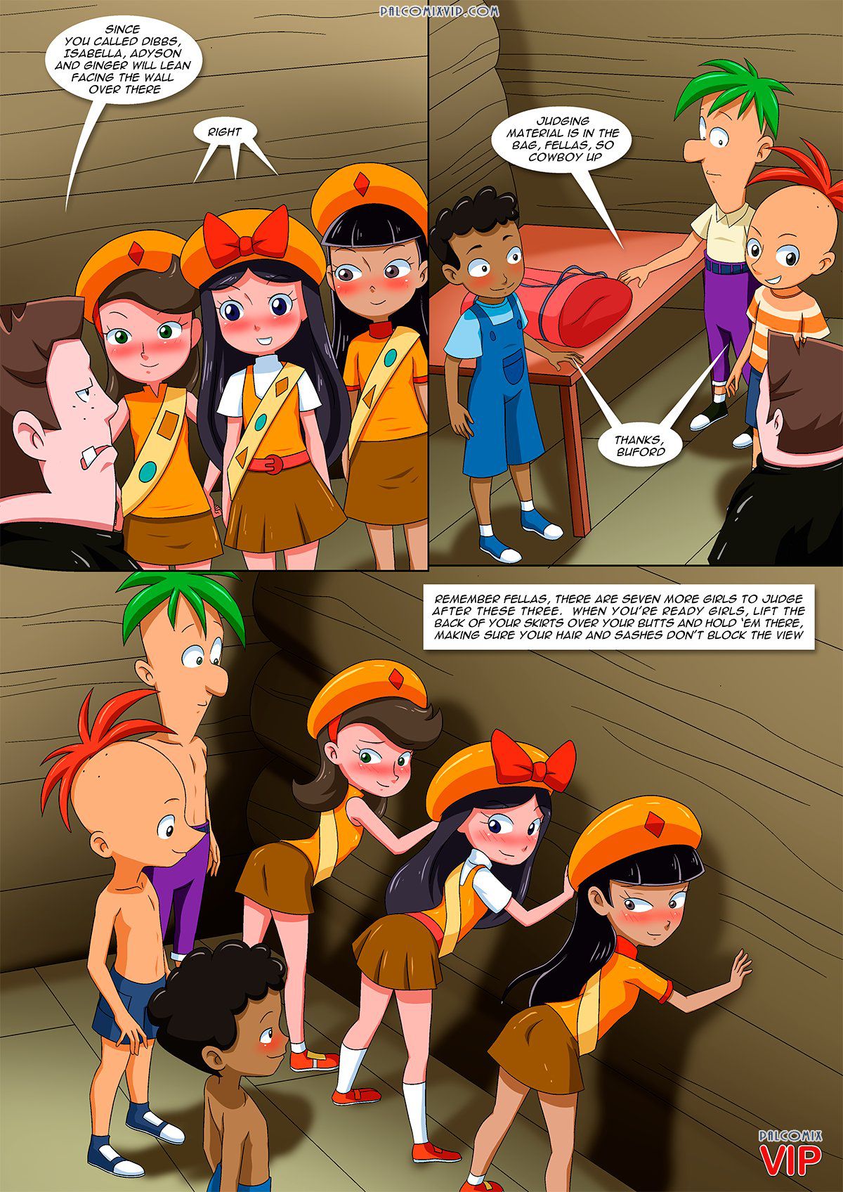 Fireside Colors (Phineas and Ferb) [PalComix] 1 . Fireside Colors - Chapter 1 (Phineas and Ferb) [PalComix] – page 9