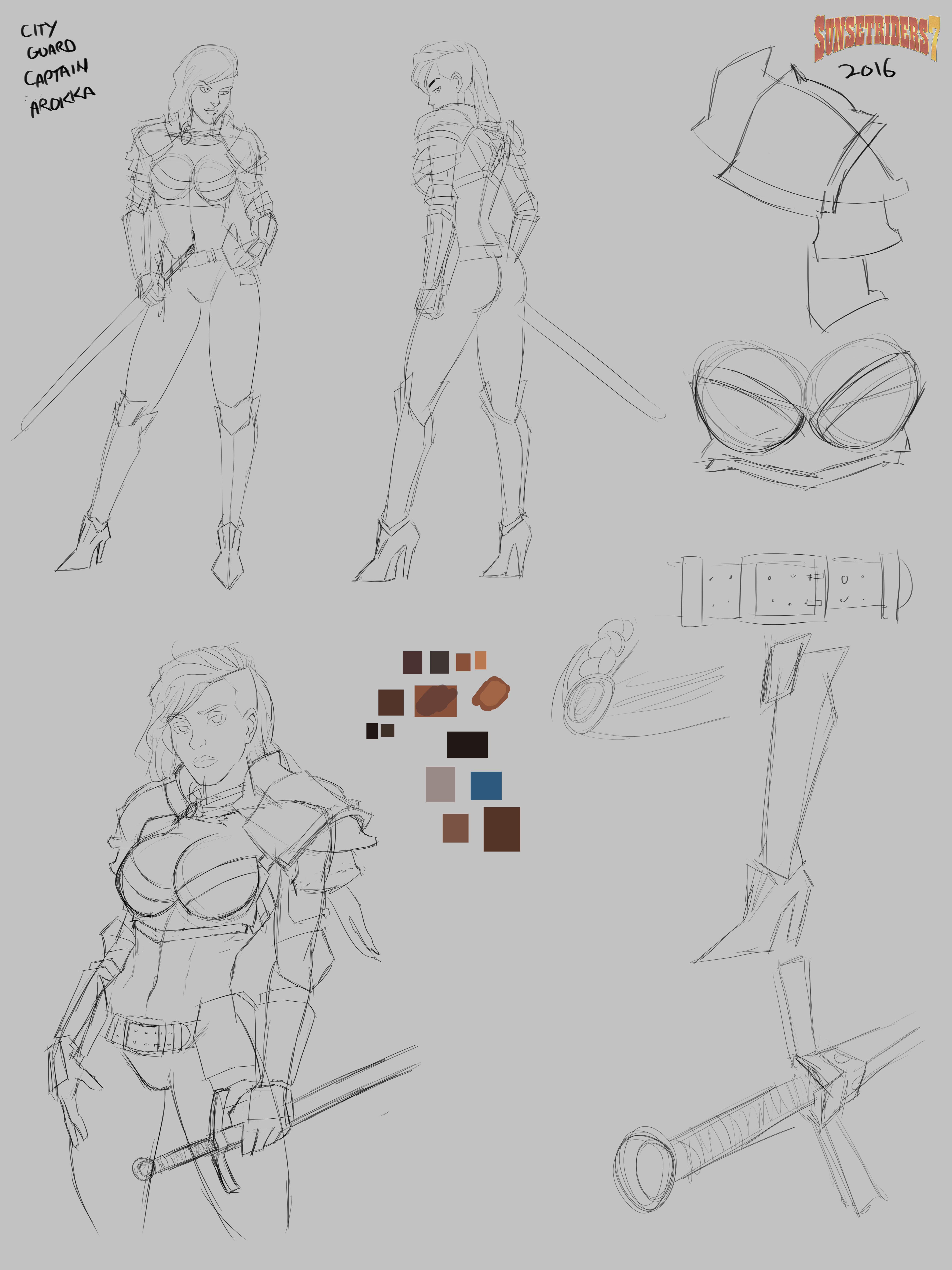 Artworks, Pinups And More [SunSetRiders7 , GunSmoke] Sketch and Bonus Art - [SunSetRiders7 , GunSmoke] – page 106
