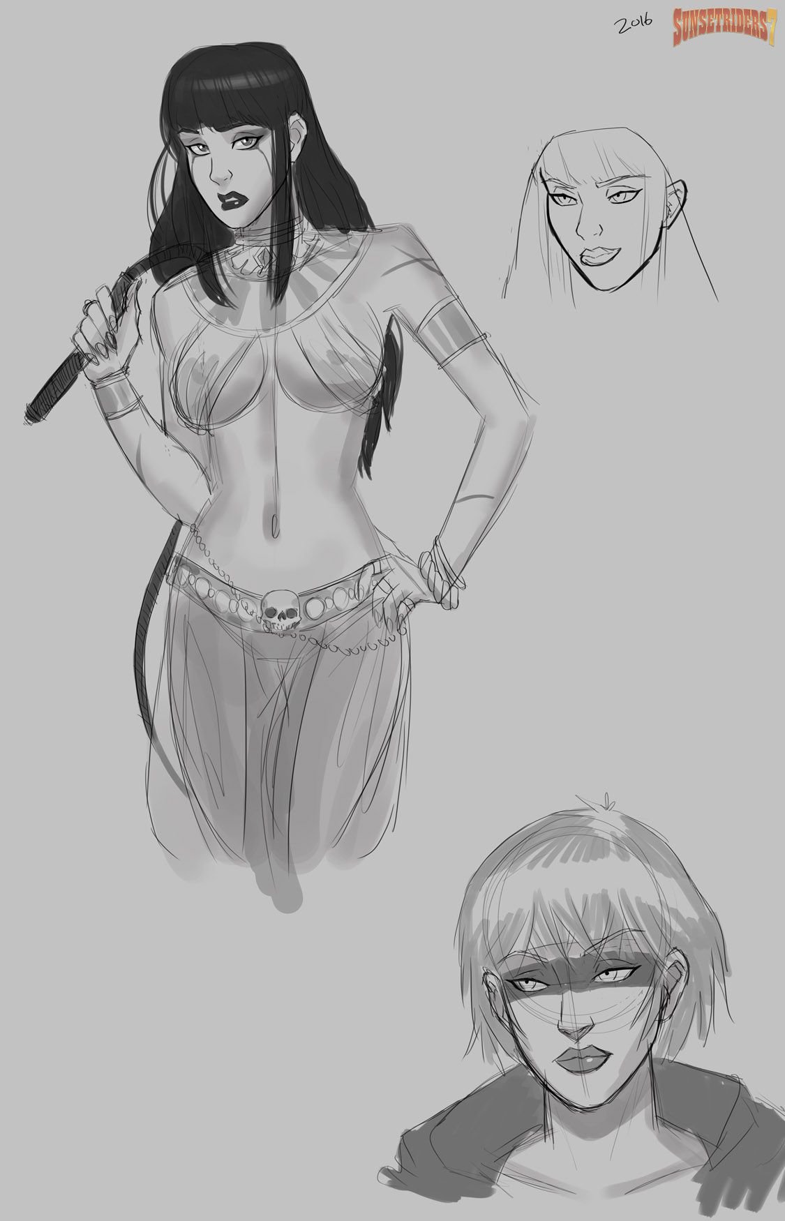 Artworks, Pinups And More [SunSetRiders7 , GunSmoke] Sketch and Bonus Art - [SunSetRiders7 , GunSmoke] – page 107