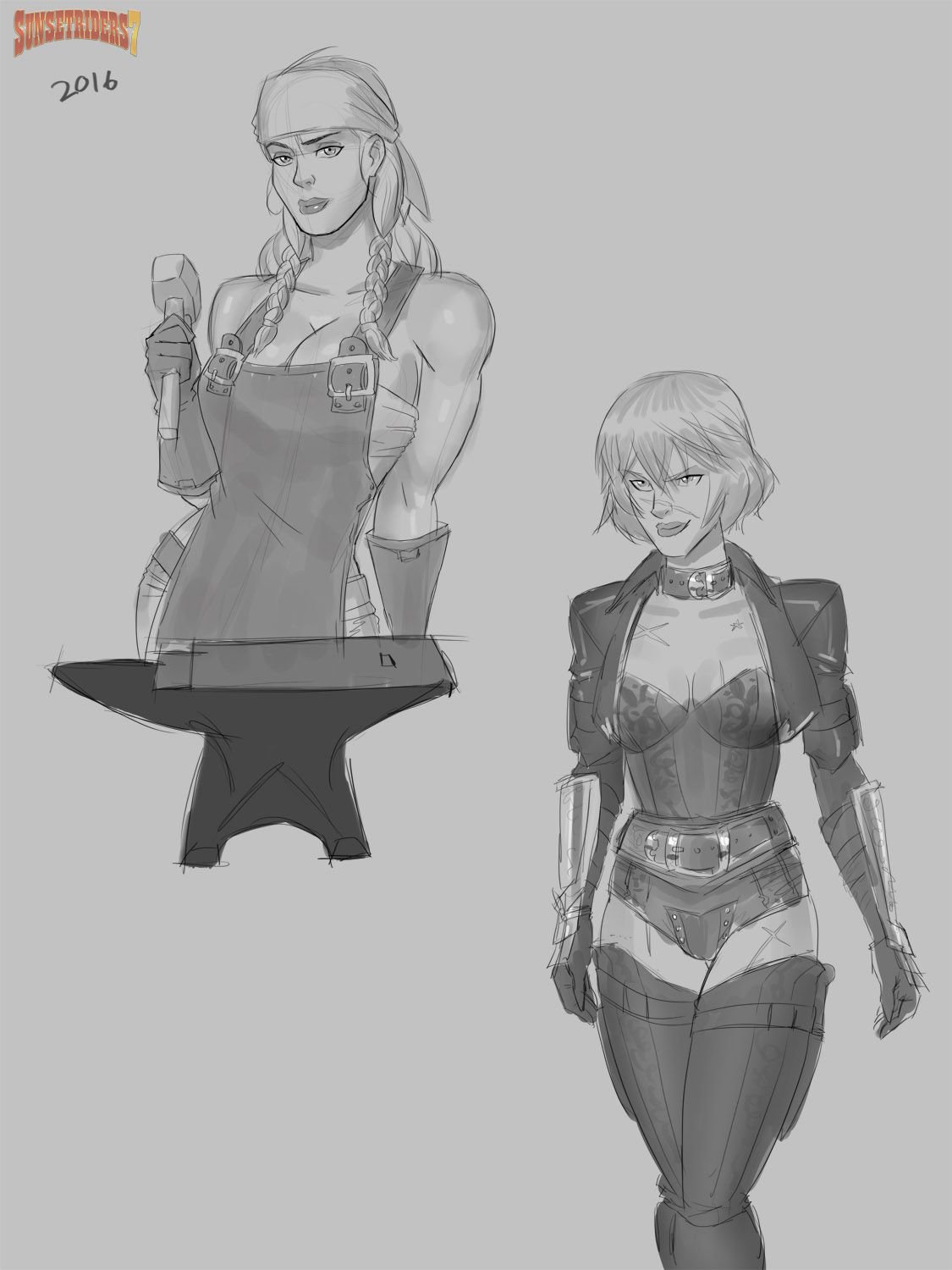 Artworks, Pinups And More [SunSetRiders7 , GunSmoke] Sketch and Bonus Art - [SunSetRiders7 , GunSmoke] – page 108
