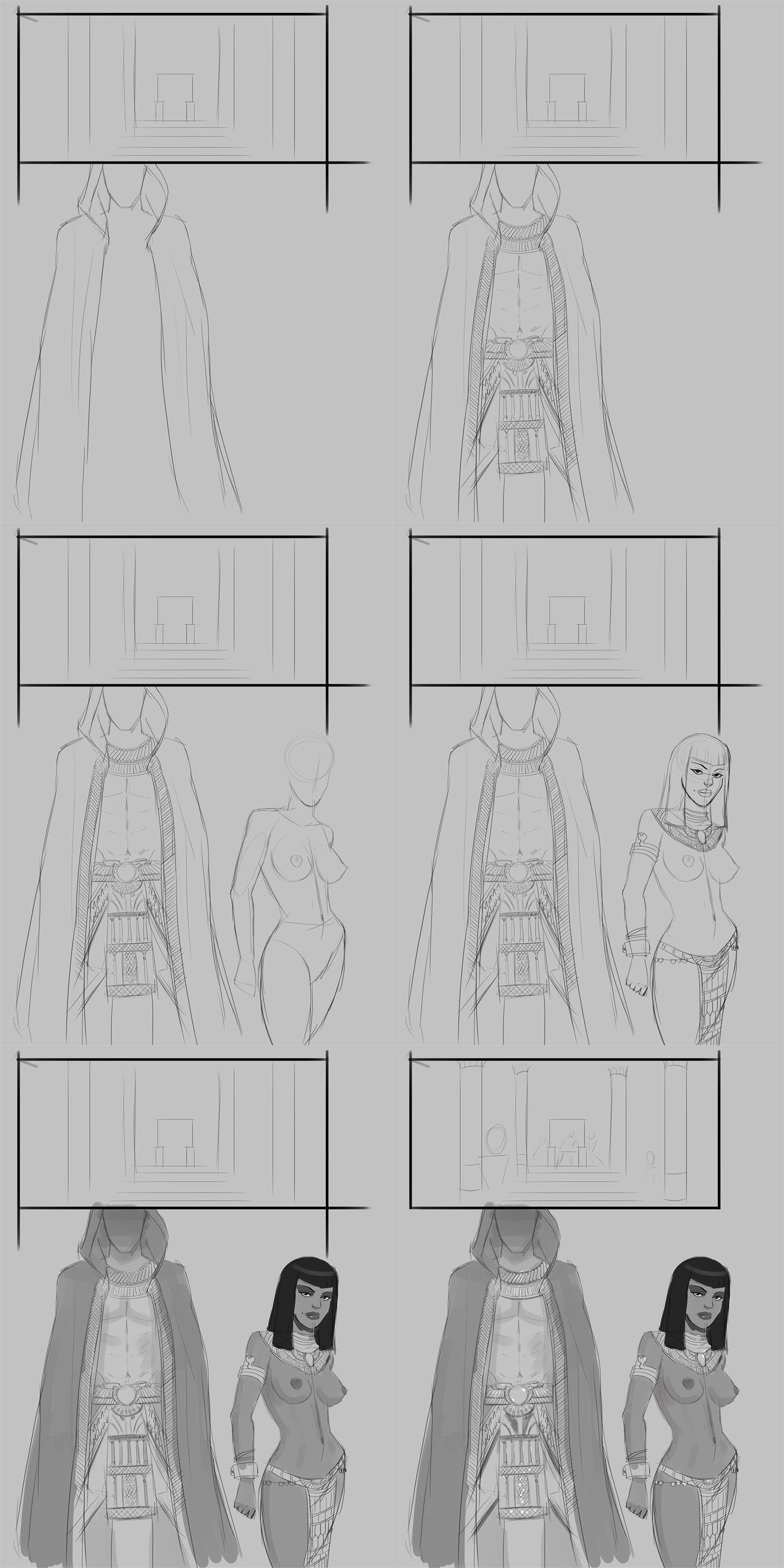 Artworks, Pinups And More [SunSetRiders7 , GunSmoke] Sketch and Bonus Art - [SunSetRiders7 , GunSmoke] – page 110