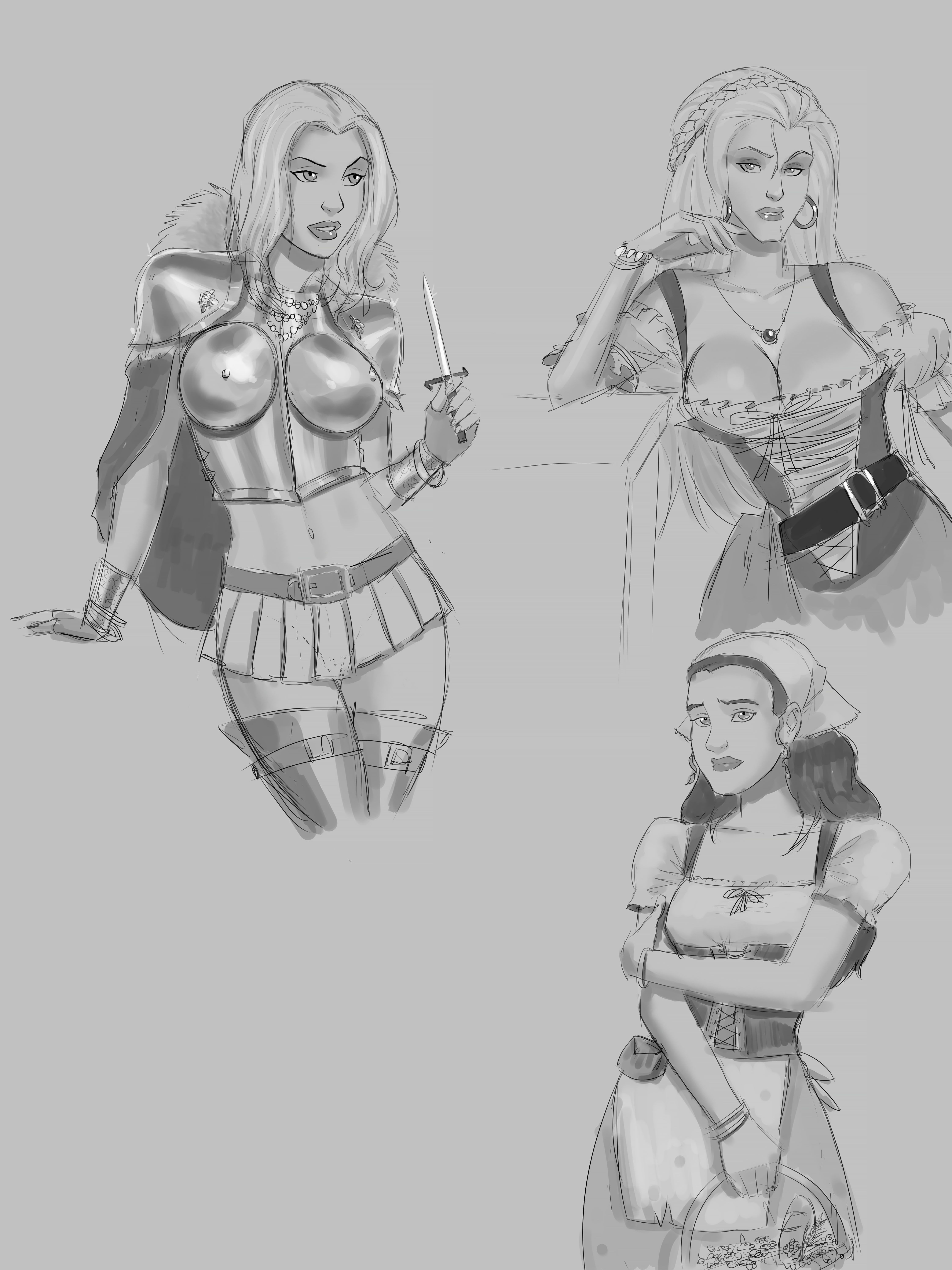 Artworks, Pinups And More [SunSetRiders7 , GunSmoke] Sketch and Bonus Art - [SunSetRiders7 , GunSmoke] – page 111
