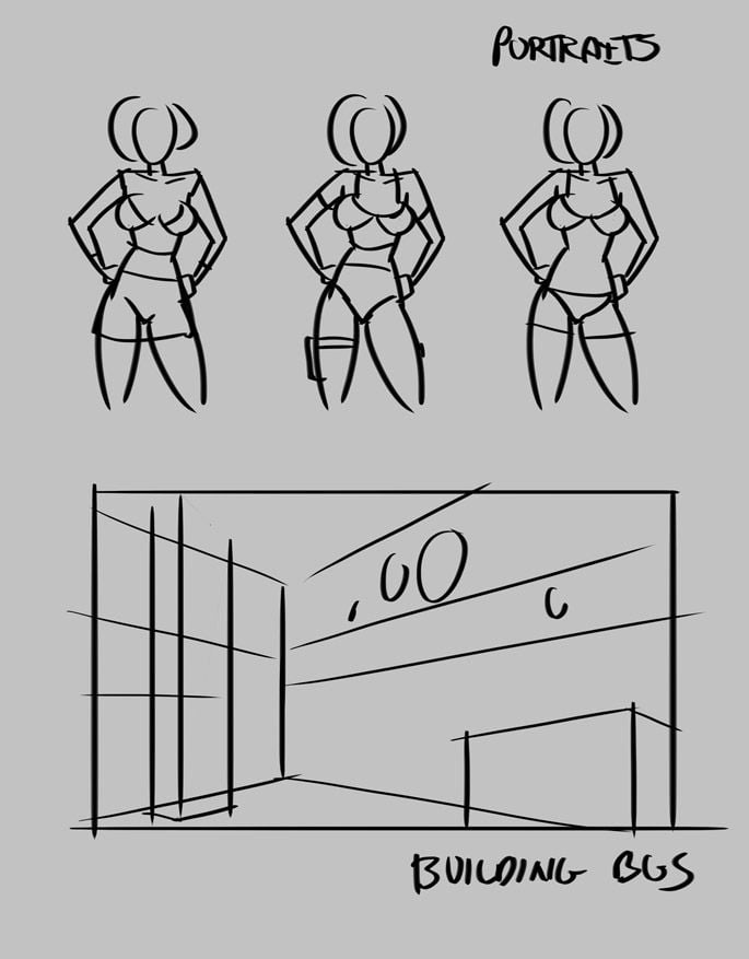 Artworks, Pinups And More [SunSetRiders7 , GunSmoke] Sketch and Bonus Art - [SunSetRiders7 , GunSmoke] – page 119