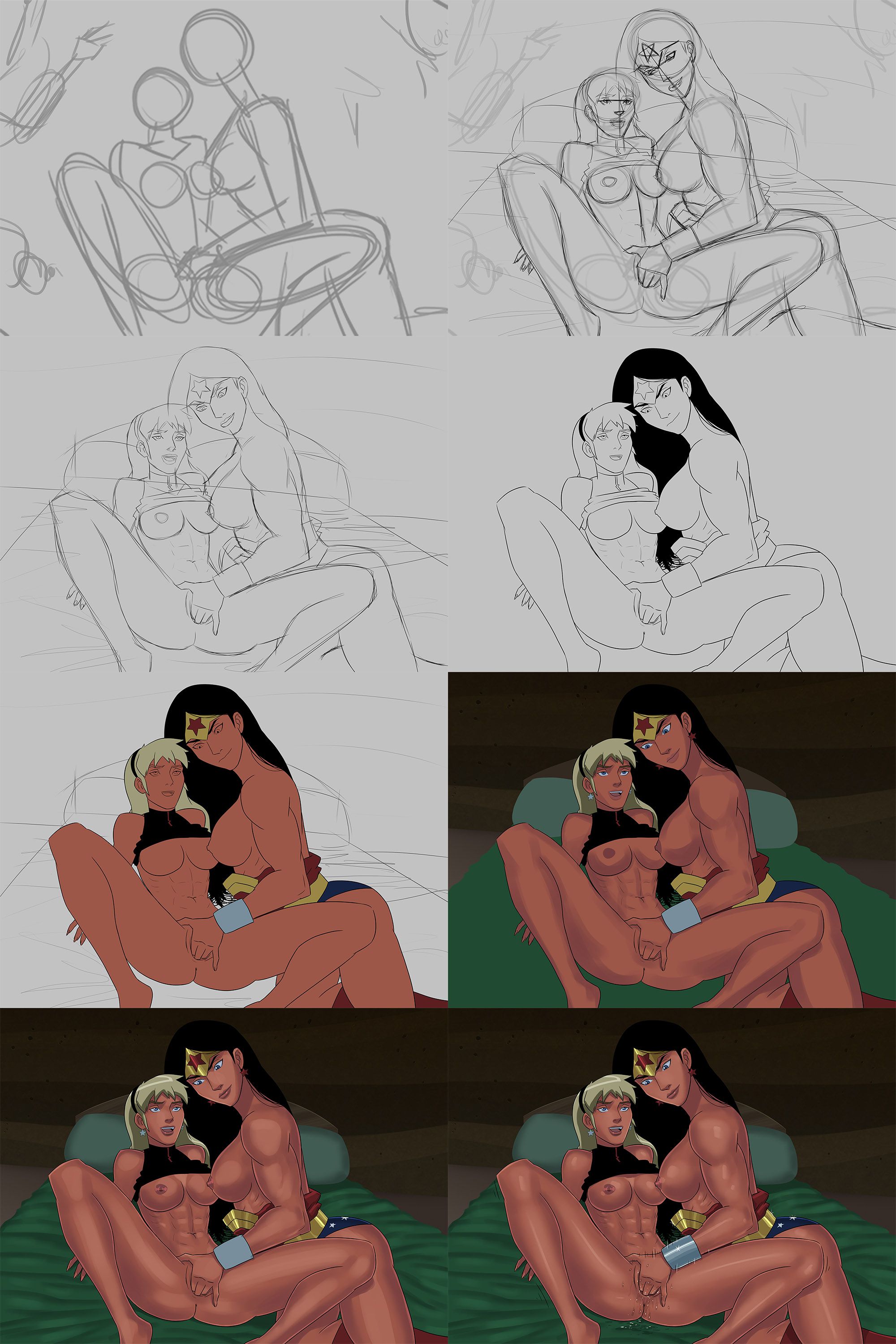 Artworks, Pinups And More [SunSetRiders7 , GunSmoke] Sketch and Bonus Art - [SunSetRiders7 , GunSmoke] – page 133