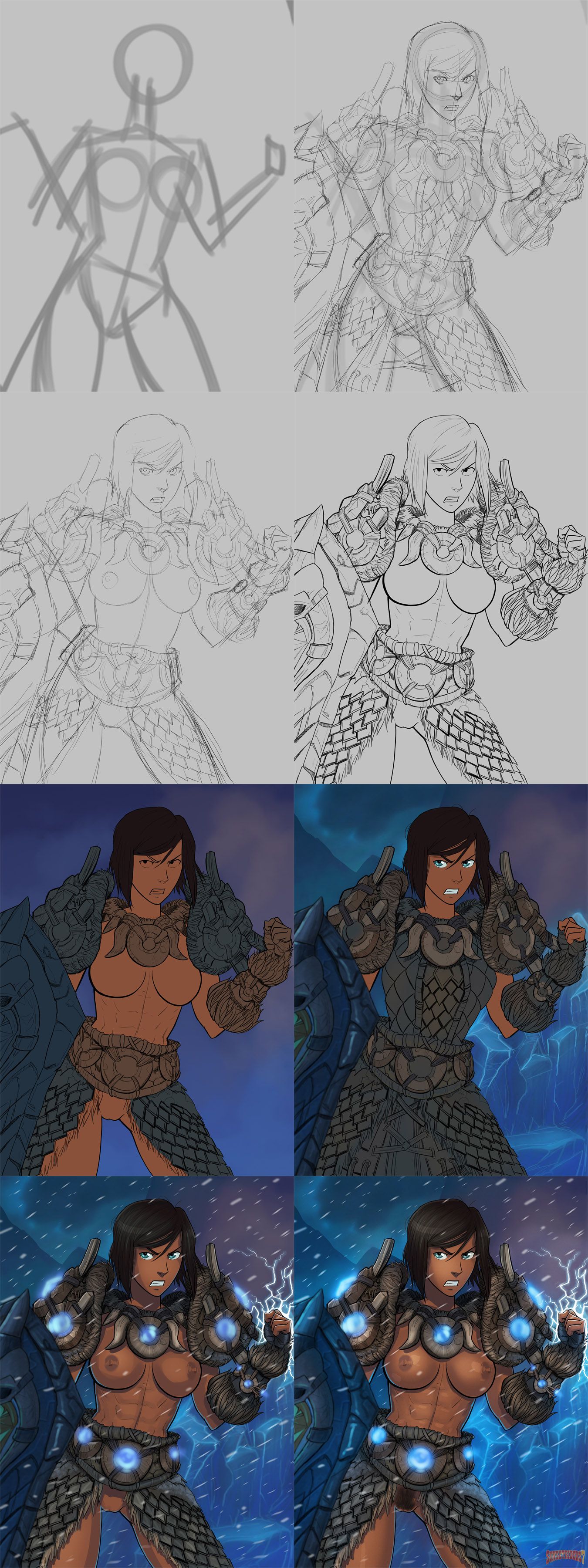 Artworks, Pinups And More [SunSetRiders7 , GunSmoke] Sketch and Bonus Art - [SunSetRiders7 , GunSmoke] – page 89
