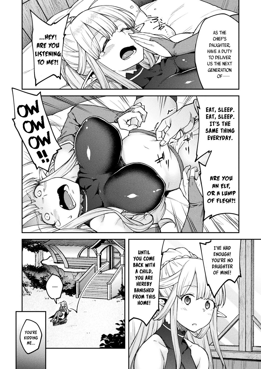 This Thicc Elf Is A Himono-Onna?! [Hiroya] 1 . This Thicc Elf Is A Himono-Onna?!  - Chapter 1 [Hiroya] – page 2