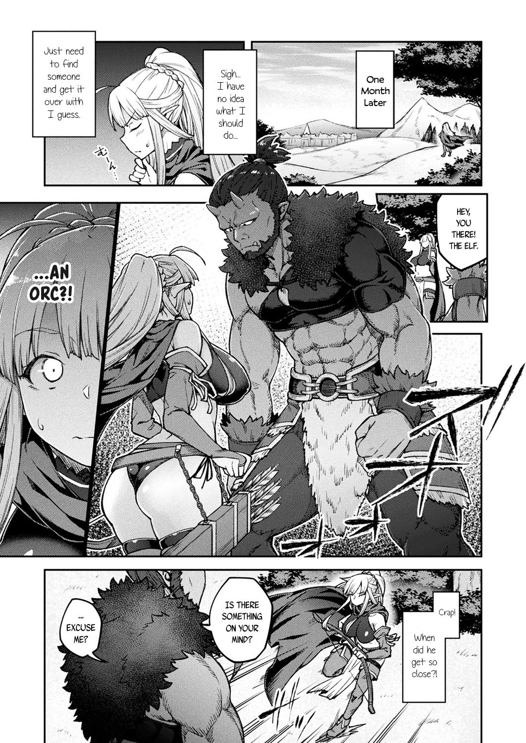 This Thicc Elf Is A Himono-Onna?! [Hiroya] 1 . This Thicc Elf Is A Himono-Onna?!  - Chapter 1 [Hiroya] – page 3