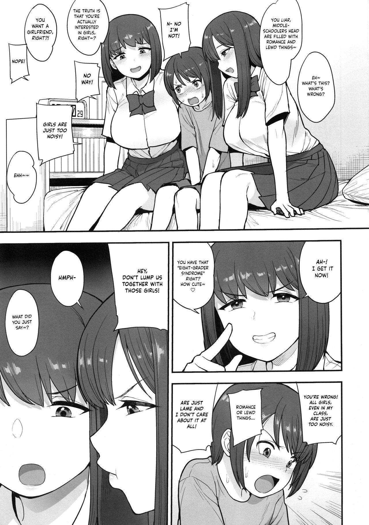Cheeky Chuuniism [Unou] 1 . Cheeky Chuuniism - Chapter 1 [Unou] – page 4