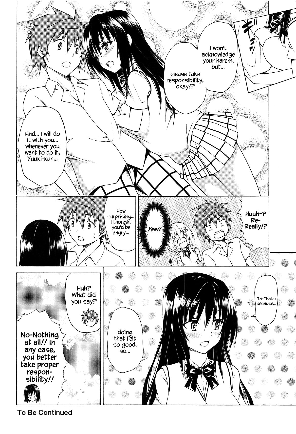 Mezase! Rakuen Keikaku (To Love-Ru) [Kasukabe Taro] 5 . Mezase! Rakuen Keikaku - Chapter 5 (To Love-Ru) [Kasukabe Taro] – page 35