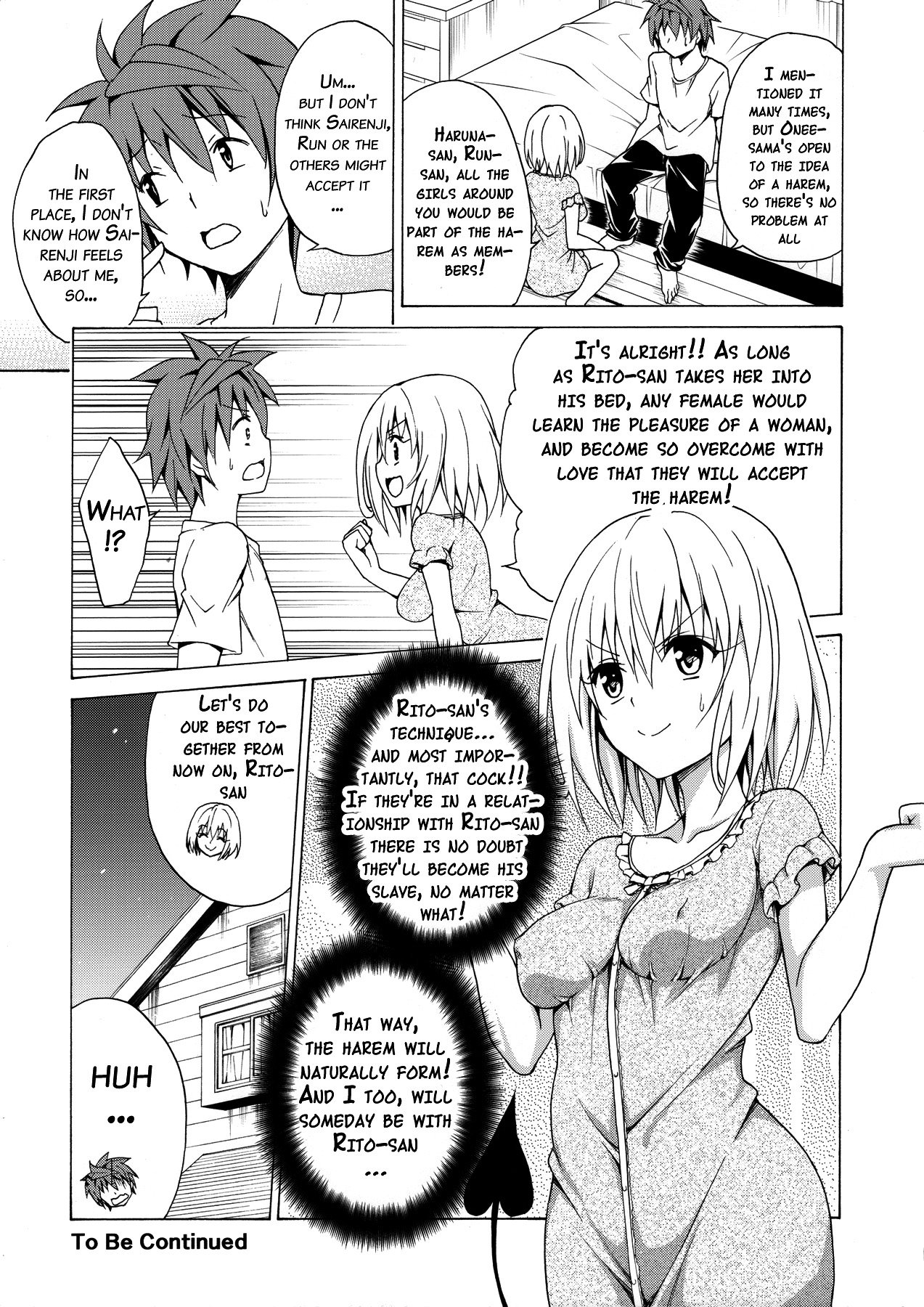 Mezase! Rakuen Keikaku (To Love-Ru) [Kasukabe Taro] 1 . Mezase! Rakuen Keikaku - Chapter 1 (To Love-Ru) [Kasukabe Taro] – page 36