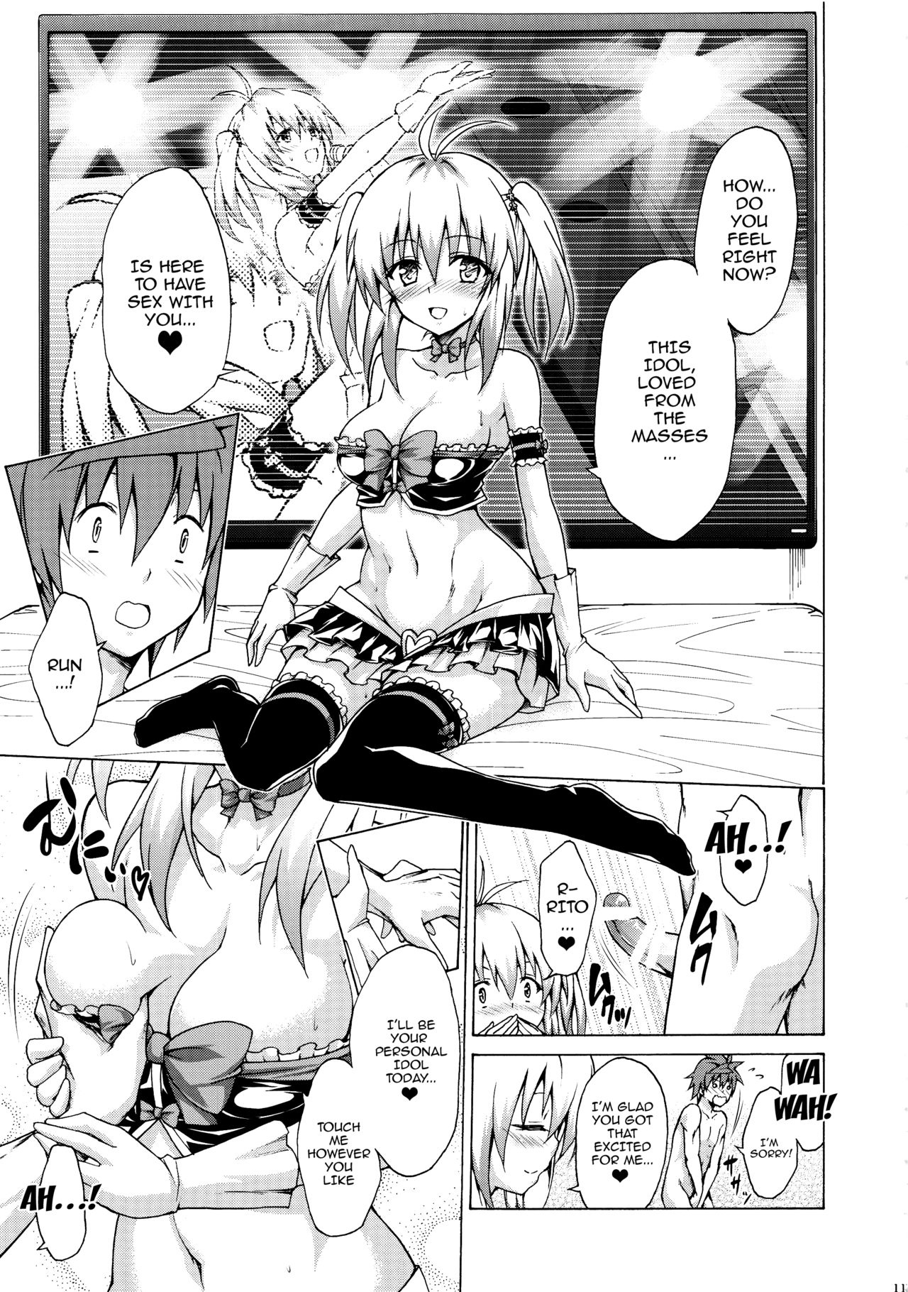Mezase! Rakuen Keikaku (To Love-Ru) [Kasukabe Taro] 3 . Mezase! Rakuen Keikaku - Chapter 3 (To Love-Ru) [Kasukabe Taro] – page 10