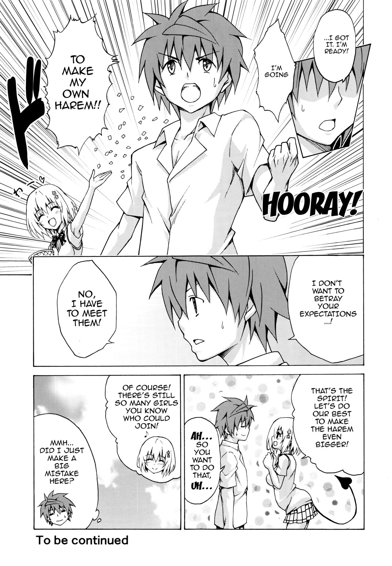 Mezase! Rakuen Keikaku (To Love-Ru) [Kasukabe Taro] 3 . Mezase! Rakuen Keikaku - Chapter 3 (To Love-Ru) [Kasukabe Taro] – page 28