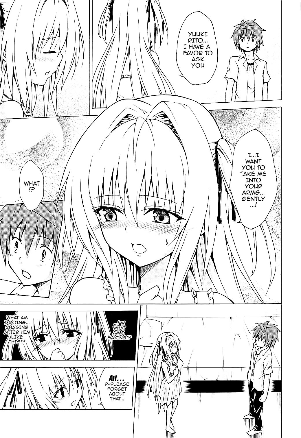 Mezase! Rakuen Keikaku (To Love-Ru) [Kasukabe Taro] 4 . Mezase! Rakuen Keikaku - Chapter 4 (To Love-Ru) [Kasukabe Taro] – page 10