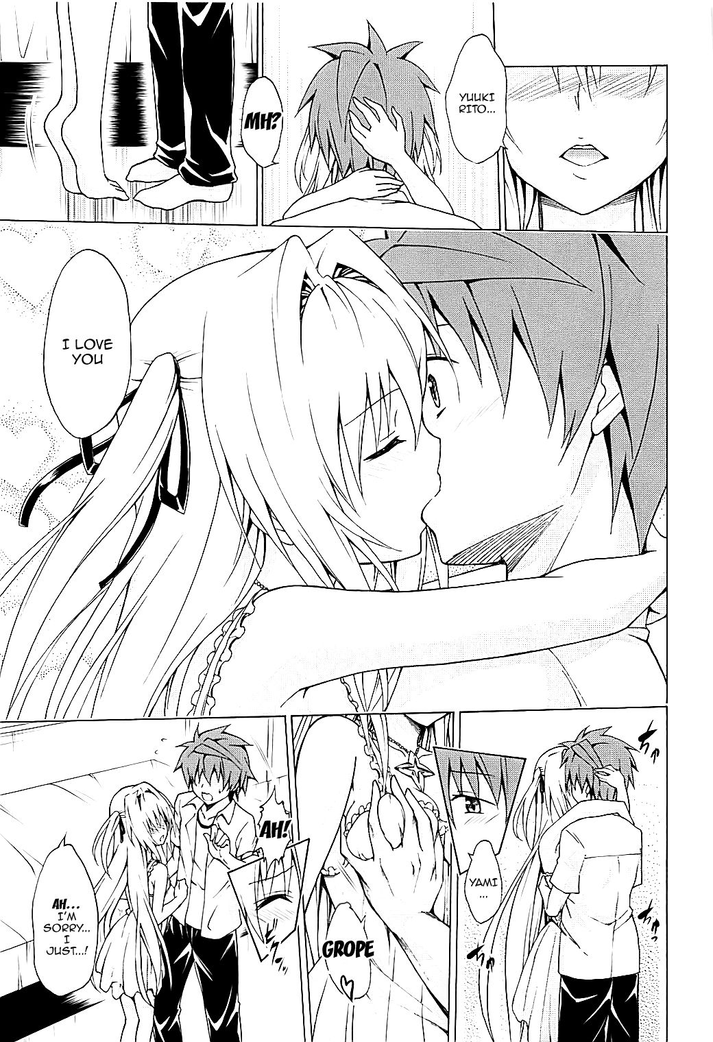 Mezase! Rakuen Keikaku (To Love-Ru) [Kasukabe Taro] 4 . Mezase! Rakuen Keikaku - Chapter 4 (To Love-Ru) [Kasukabe Taro] – page 12