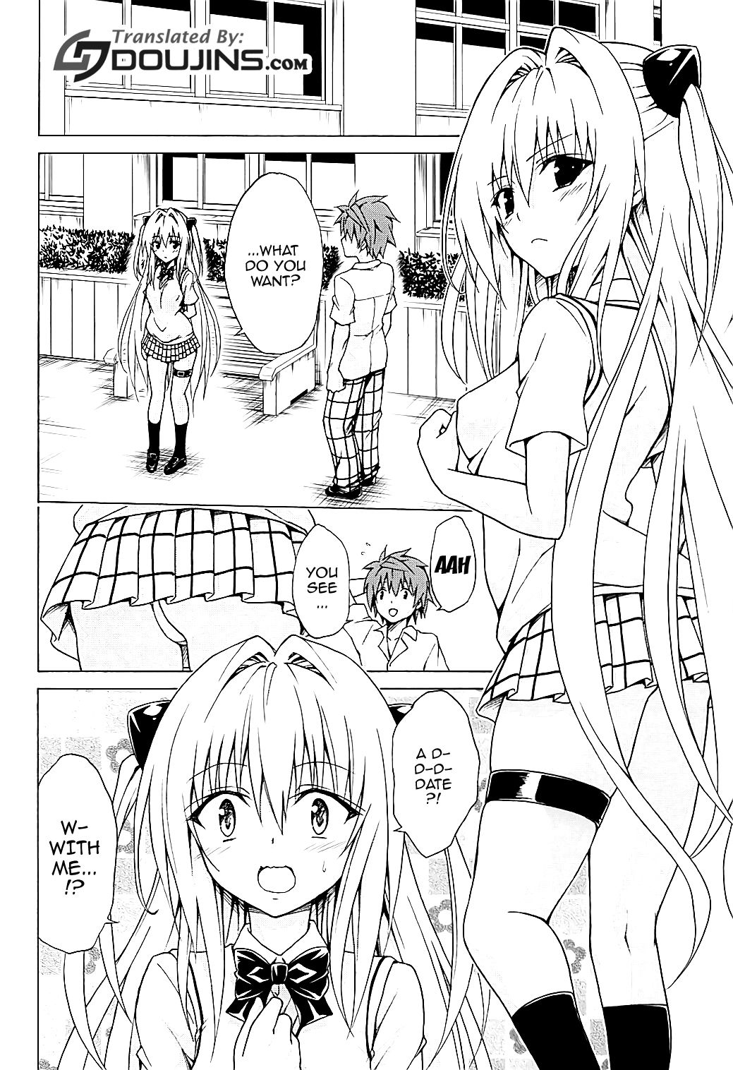 Mezase! Rakuen Keikaku (To Love-Ru) [Kasukabe Taro] 4 . Mezase! Rakuen Keikaku - Chapter 4 (To Love-Ru) [Kasukabe Taro] – page 3