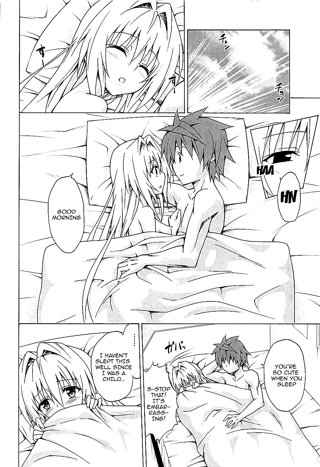 Mezase! Rakuen Keikaku (To Love-Ru) [Kasukabe Taro] 4 . Mezase! Rakuen Keikaku - Chapter 4 (To Love-Ru) [Kasukabe Taro] – page 35