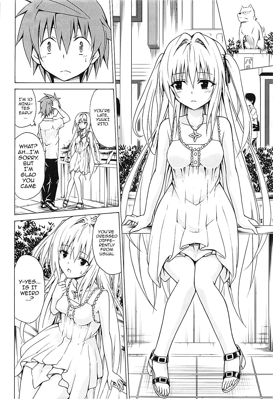 Mezase! Rakuen Keikaku (To Love-Ru) [Kasukabe Taro] 4 . Mezase! Rakuen Keikaku - Chapter 4 (To Love-Ru) [Kasukabe Taro] – page 5