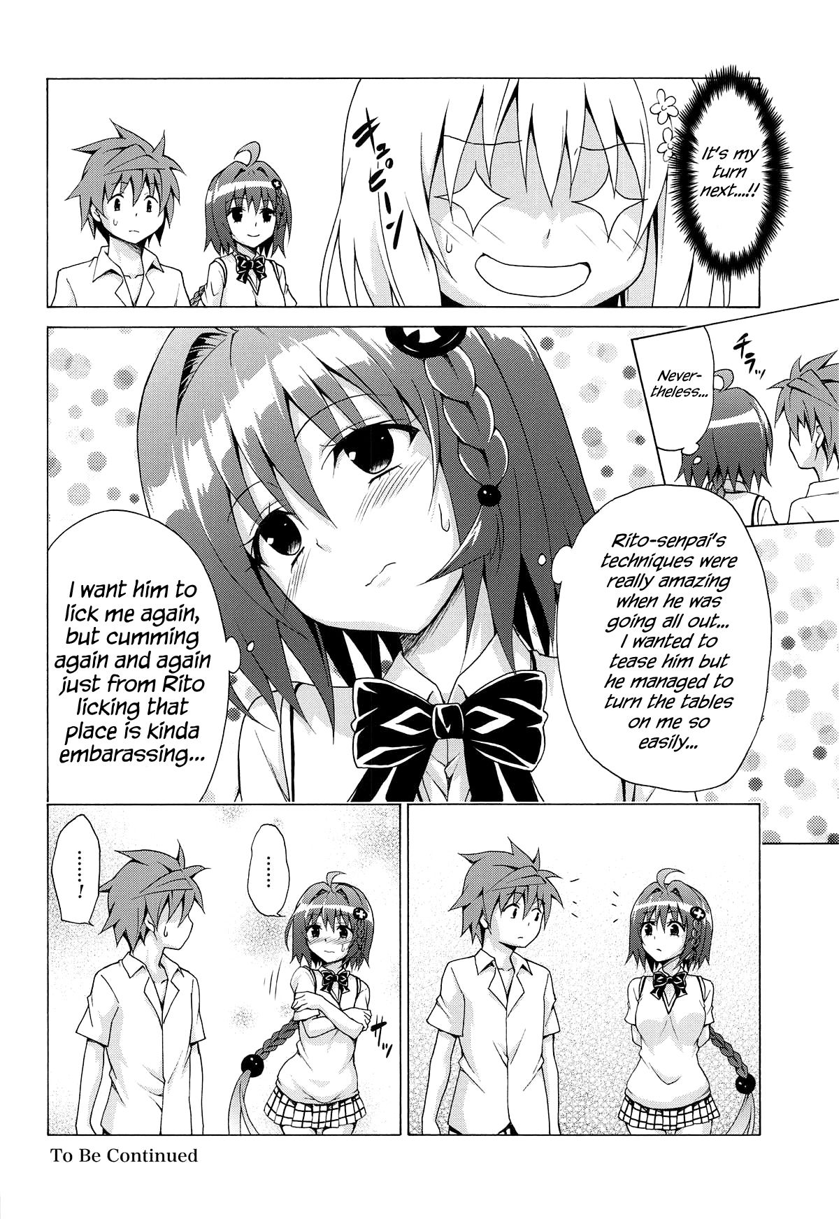 Mezase! Rakuen Keikaku (To Love-Ru) [Kasukabe Taro] 6 . Mezase! Rakuen Keikaku - Chapter 6 (To Love-Ru) [Kasukabe Taro] – page 35