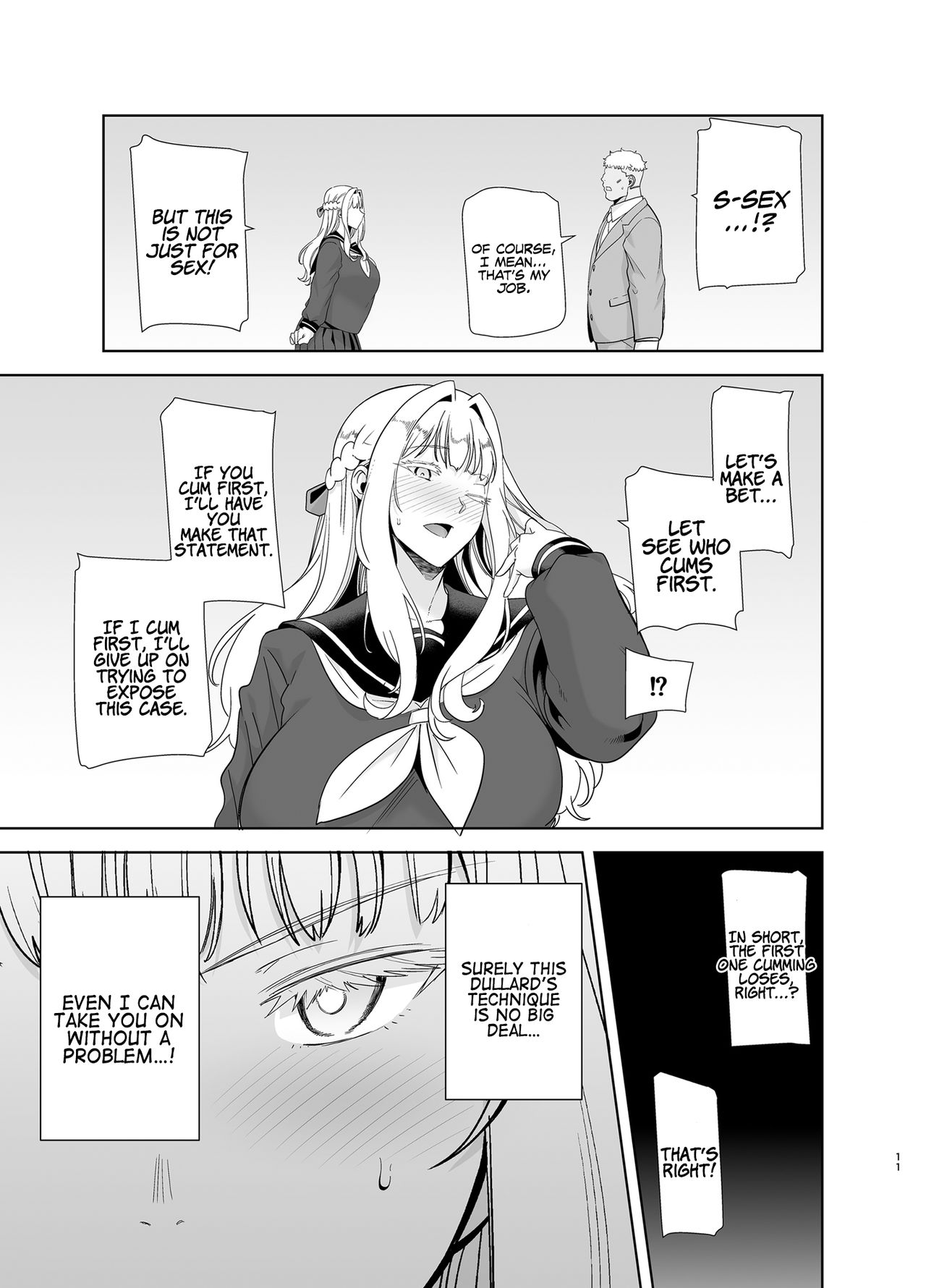 Seika Girls’ Academy High School’s Official Rod Oji-san [Kurosu Gatari] 4 . Seika Jogakuin Koutoubu Koun in Sao Oji-san - Chapter 4 [Kurosu Gatari] – page 10