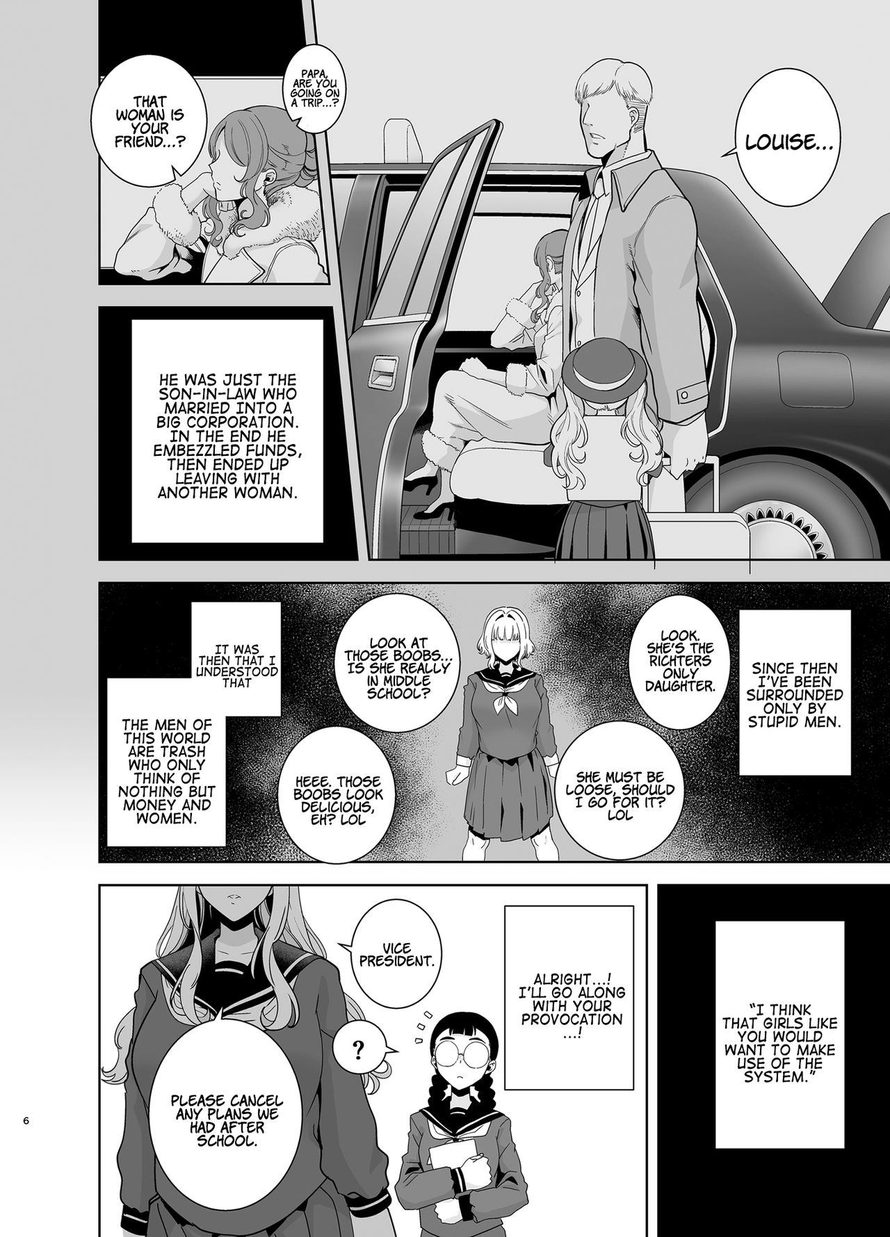 Seika Girls’ Academy High School’s Official Rod Oji-san [Kurosu Gatari] 4 . Seika Jogakuin Koutoubu Koun in Sao Oji-san - Chapter 4 [Kurosu Gatari] – page 5
