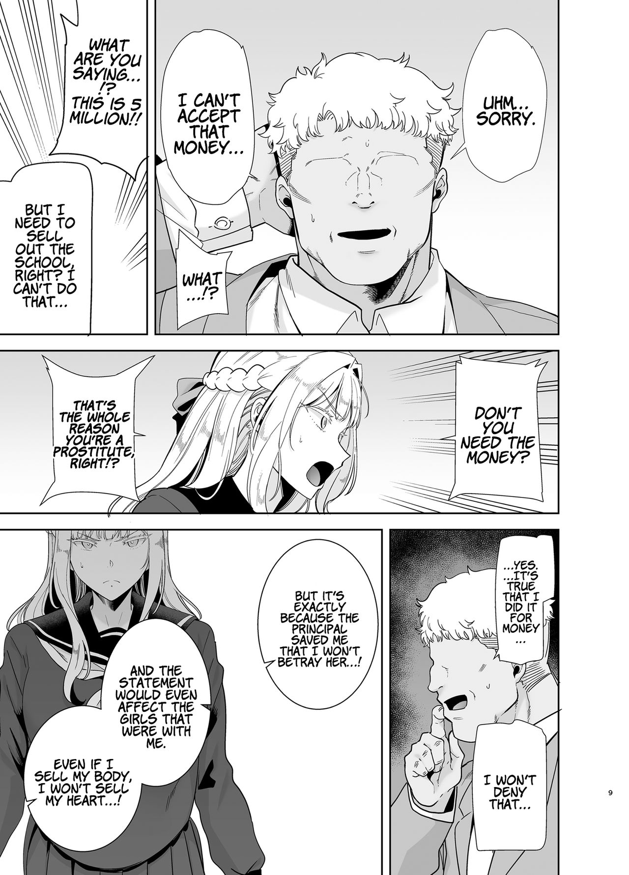 Seika Girls’ Academy High School’s Official Rod Oji-san [Kurosu Gatari] 4 . Seika Jogakuin Koutoubu Koun in Sao Oji-san - Chapter 4 [Kurosu Gatari] – page 8
