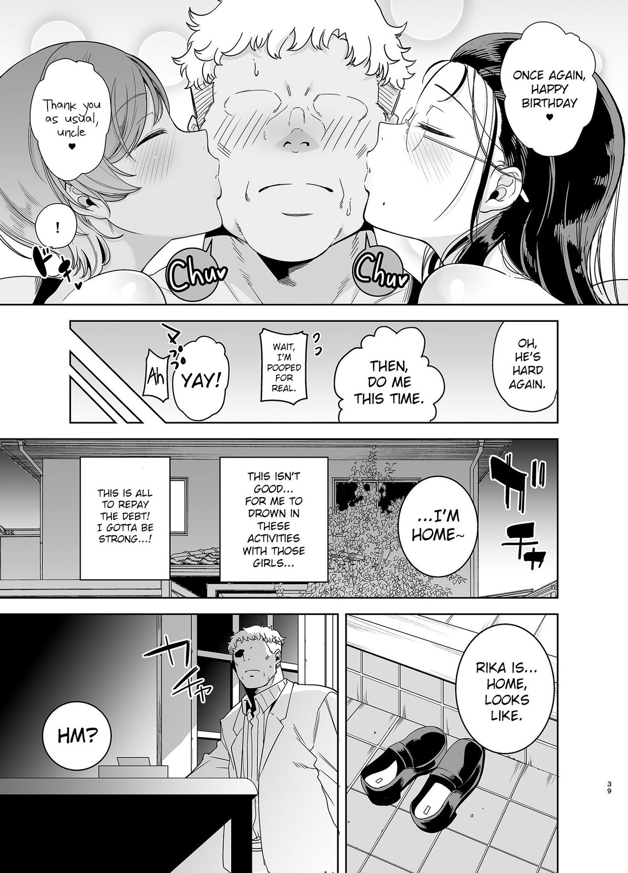 Seika Girls’ Academy High School’s Official Rod Oji-san [Kurosu Gatari] 3 . Seika Jogakuin Koutoubu Koun in Sao Oji-san - Chapter 3 [Kurosu Gatari] – page 38