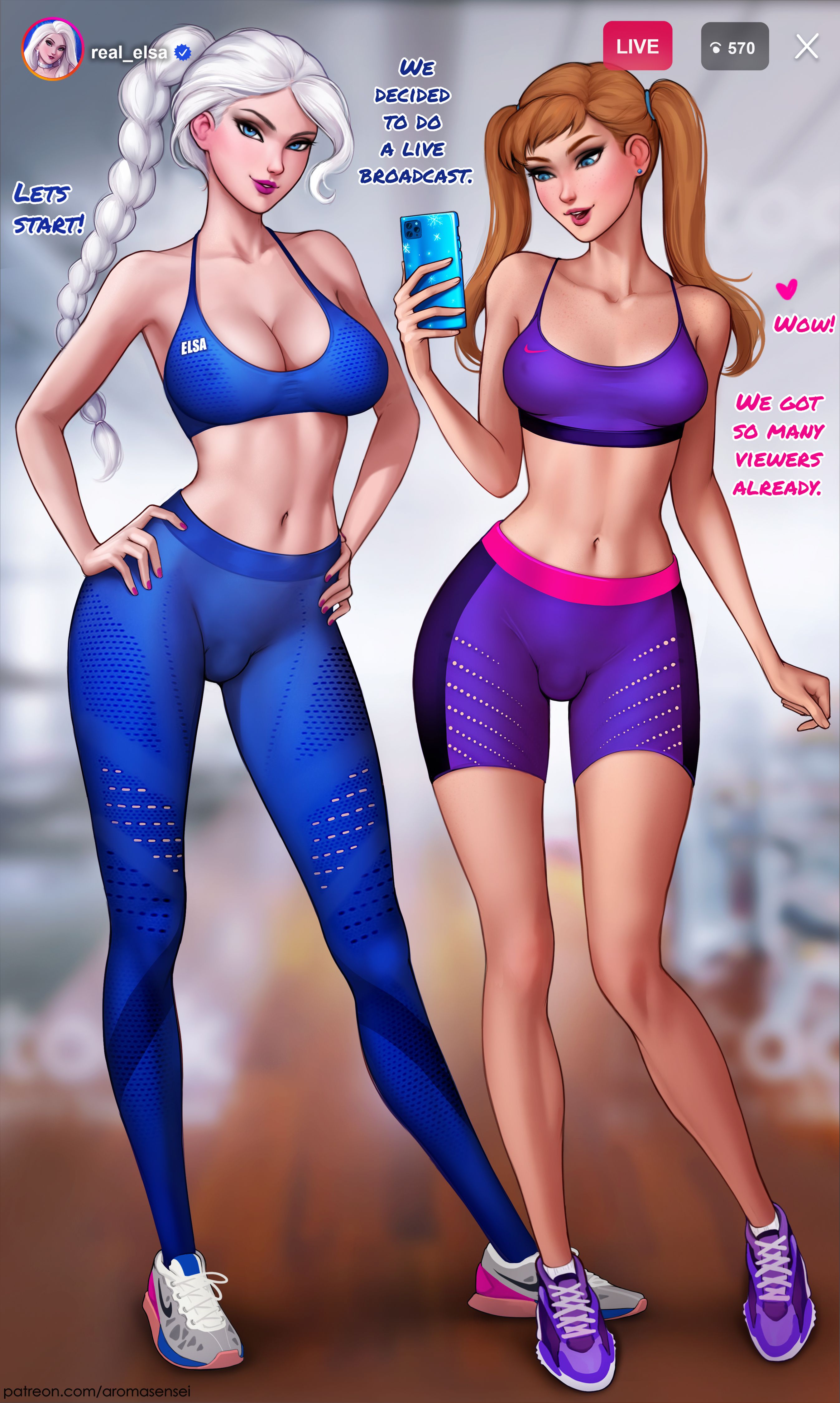 How To Train Your Ass With Elsa (Frozen) [Aroma Sensei] 1.3.5 . How To Train Your Ass With Elsa - Futanari - X-Ray - Chapter 1 (Frozen) [Aroma Sensei] – page 1
