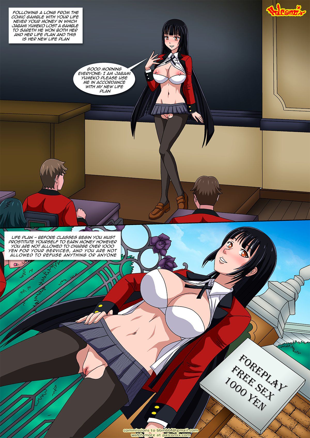 Life Plan (Kakegurui) [Palcomix] 1 . Life Plan - Chapter 1 (Kakegurui) [Palcomix] – page 2