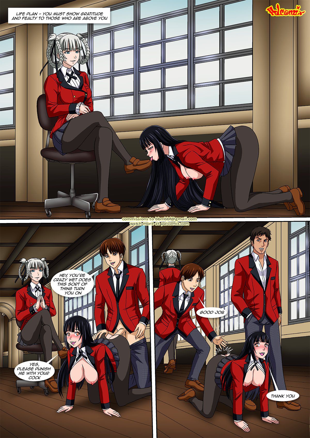 Life Plan (Kakegurui) [Palcomix] 1 . Life Plan - Chapter 1 (Kakegurui) [Palcomix] – page 5