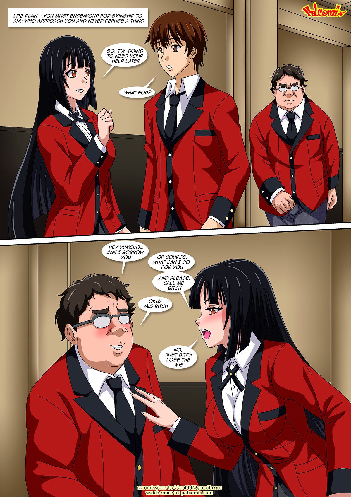 Life Plan (Kakegurui) [Palcomix] 1 . Life Plan - Chapter 1 (Kakegurui) [Palcomix] – page 6