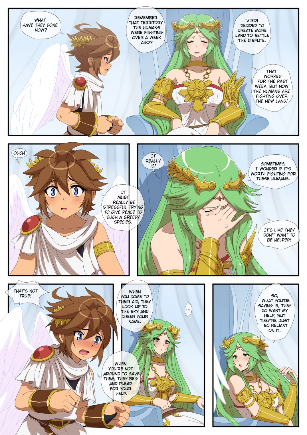 Trust (Kid Icarus) [Inusen] 1 . Trust - Chapter 1 (Kid Icarus) [Inusen] – page 2