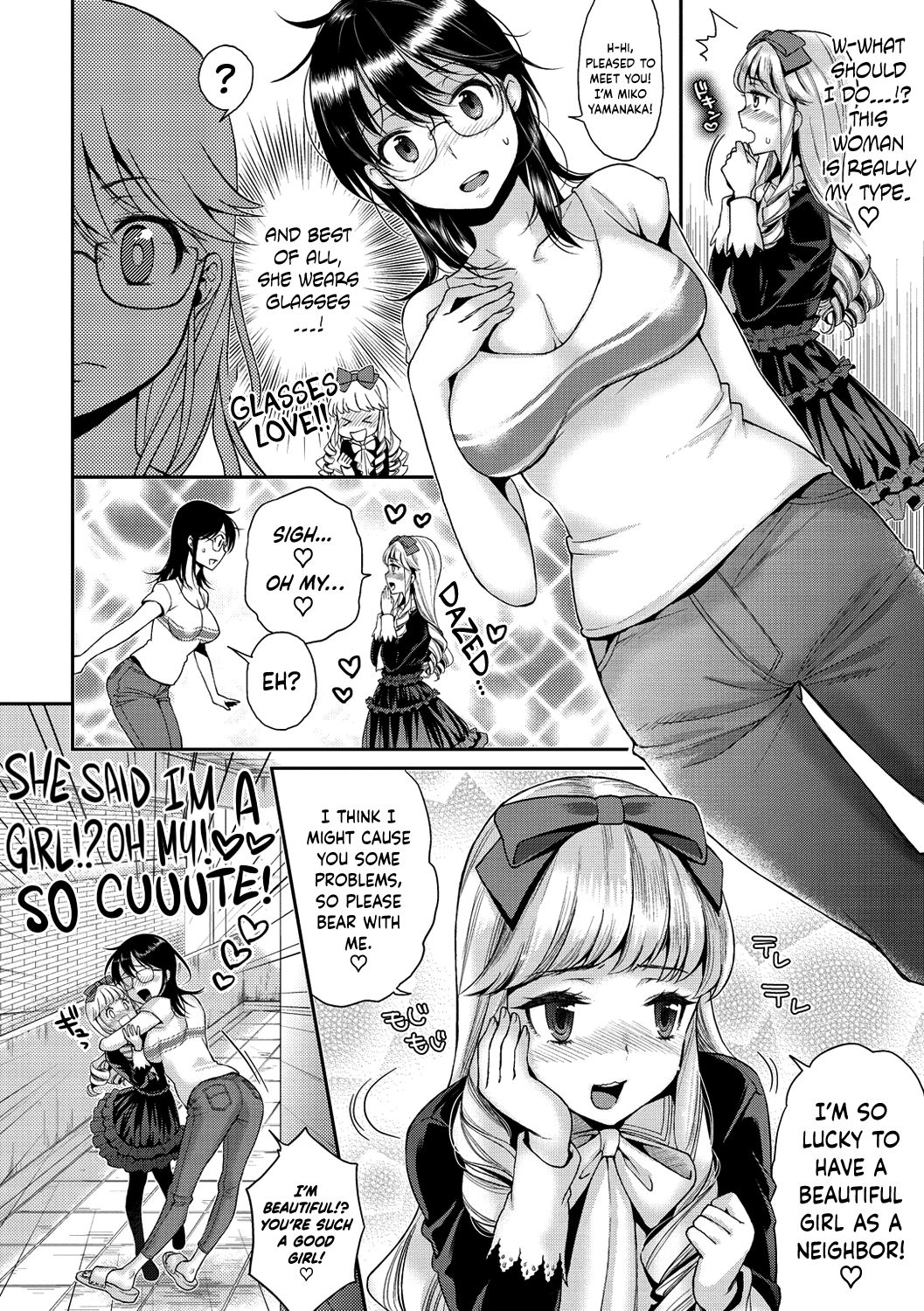 Goth Loli-chan Next Door [Karube Guri] 1 . Goth Loli-chan Next Door - Chapter 1 [Karube Guri] – page 2
