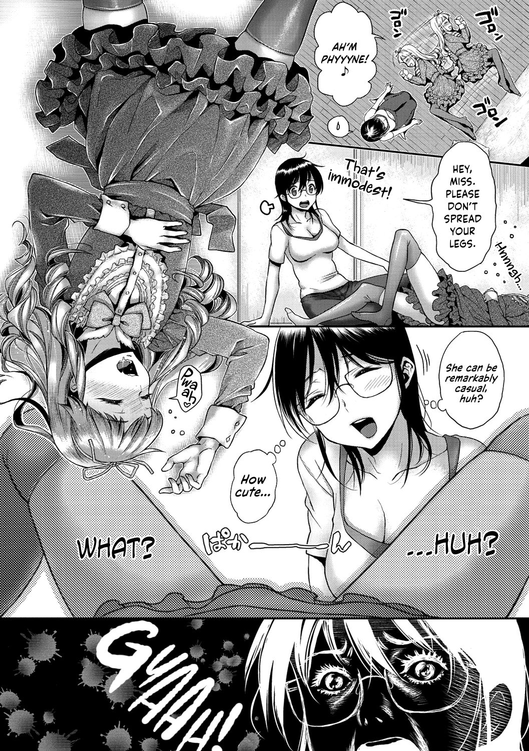 Goth Loli-chan Next Door [Karube Guri] 1 . Goth Loli-chan Next Door - Chapter 1 [Karube Guri] – page 4
