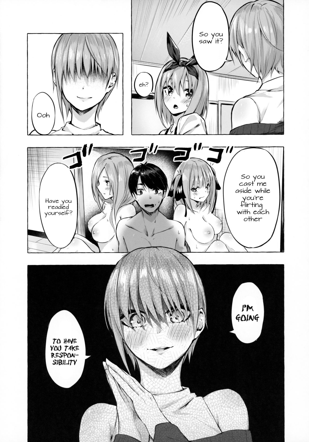 Hanayome no Kakuritsu (The Quintessential Quintuplets) [Sahara Gensei] 1 . Hanayome no Kakuritsu  - Chapter 1 (The Quintessential Quintuplets) [Sahara Gensei] – page 14