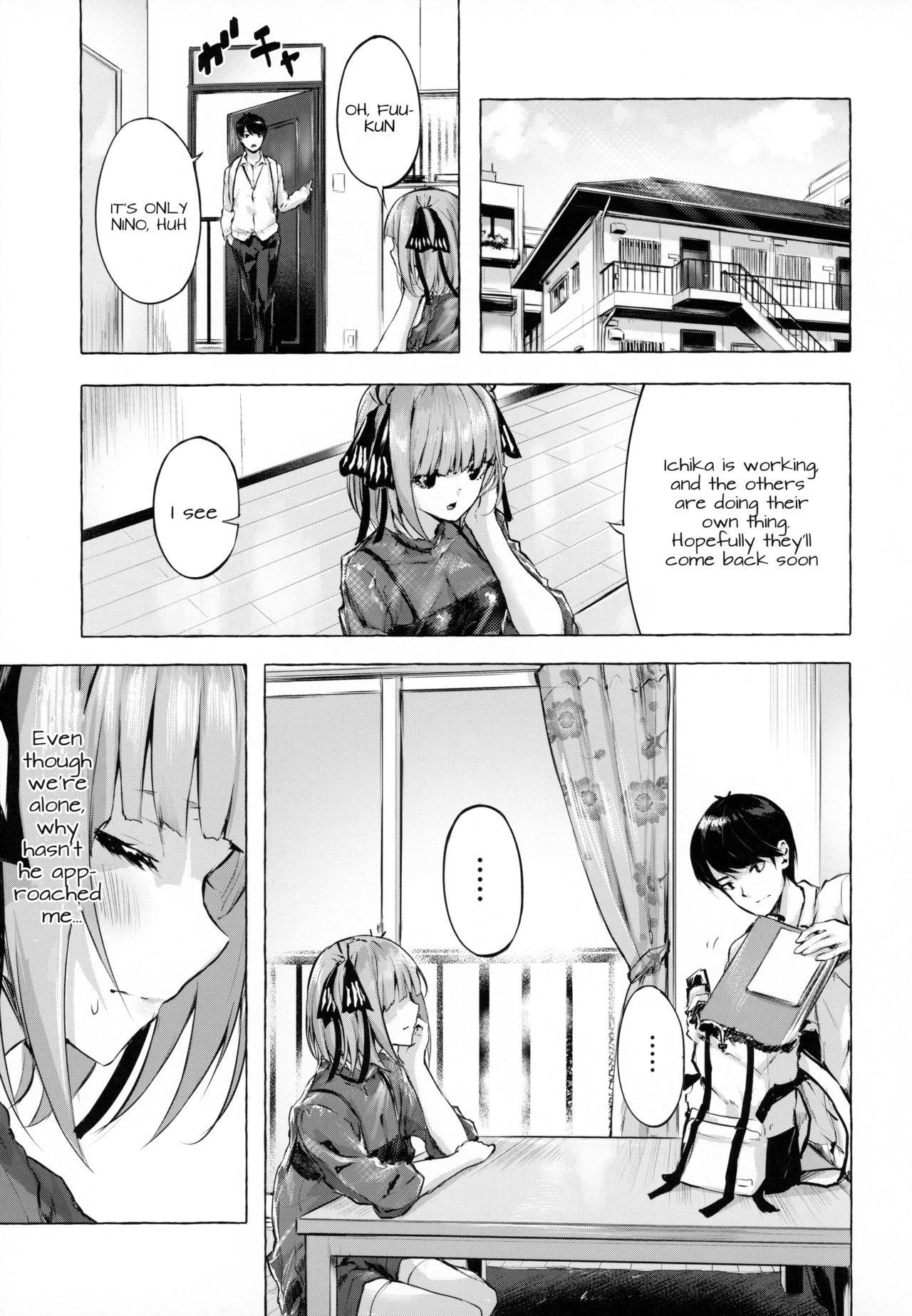 Hanayome no Kakuritsu (The Quintessential Quintuplets) [Sahara Gensei] 1 . Hanayome no Kakuritsu  - Chapter 1 (The Quintessential Quintuplets) [Sahara Gensei] – page 2