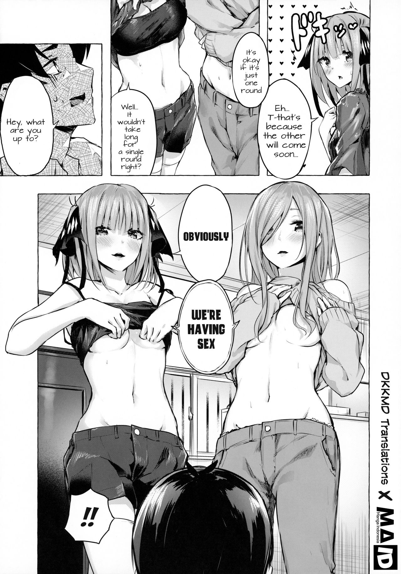 Hanayome no Kakuritsu (The Quintessential Quintuplets) [Sahara Gensei] 1 . Hanayome no Kakuritsu  - Chapter 1 (The Quintessential Quintuplets) [Sahara Gensei] – page 6
