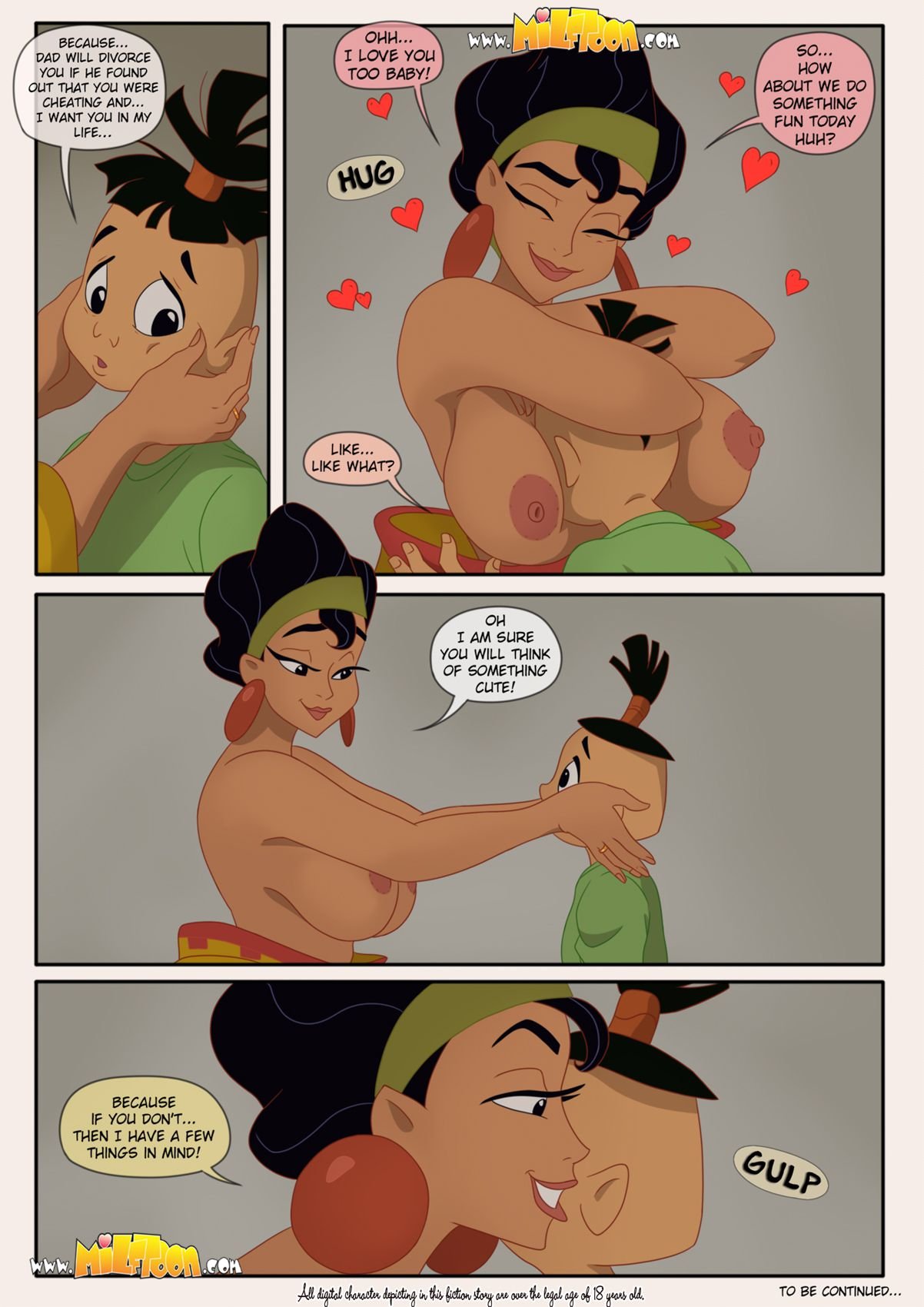 Milfs New Groove (The Emperor’s New Groove) [MILFToon] 1 . Milfs New Groove - Chapter 1 (The Emperor's New Groove) [MILFToon] – page 12