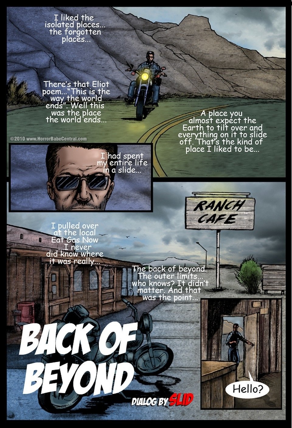 Back Of Beyond [HorrorBabeCentral] 1 . Back Of Beyond - Chapter 1 [HorrorBabeCentral] – page 1