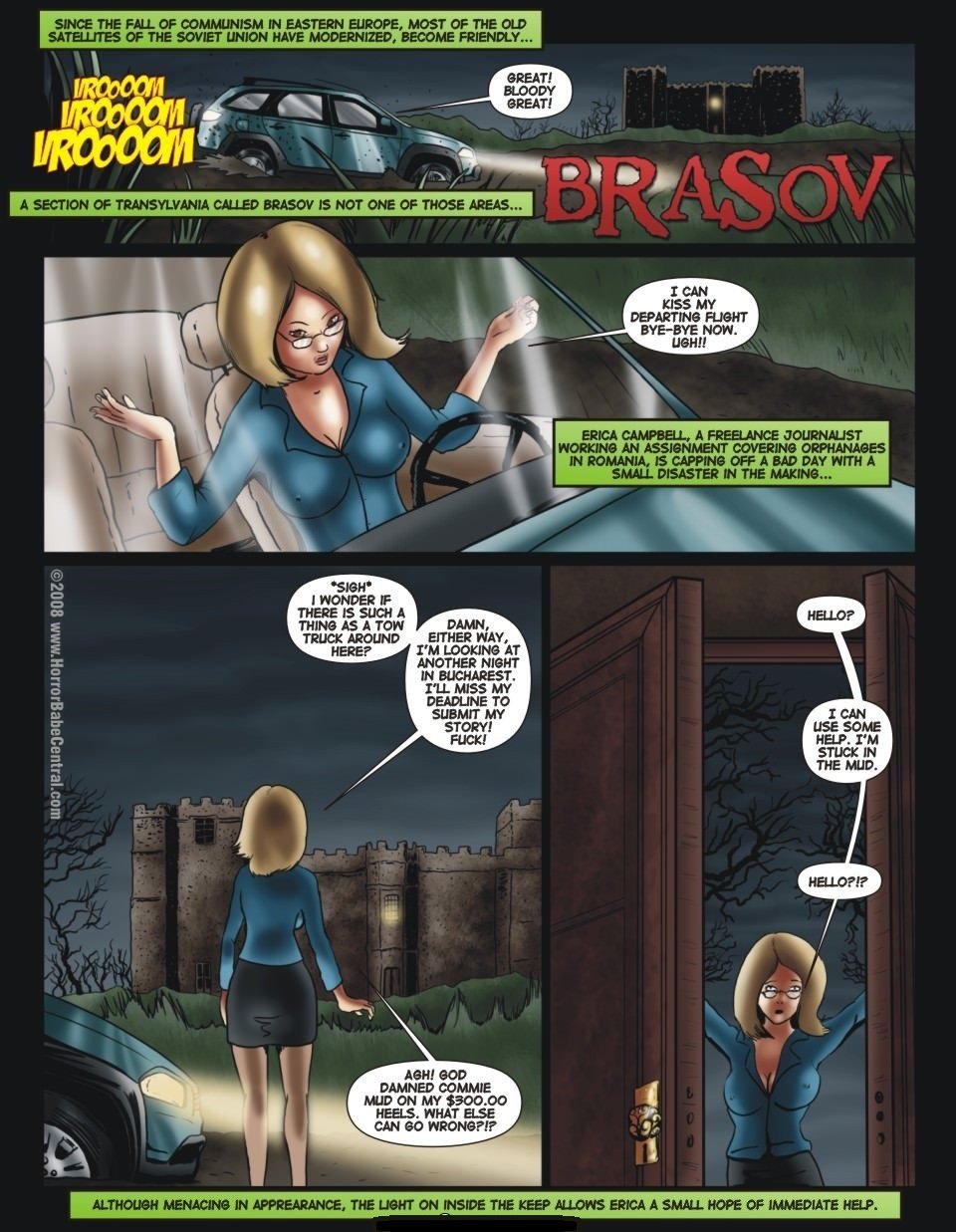 Brasov [HorrorBabeCentral] 1 . Brasov - Chapter 1 [HorrorBabeCentral] – page 1