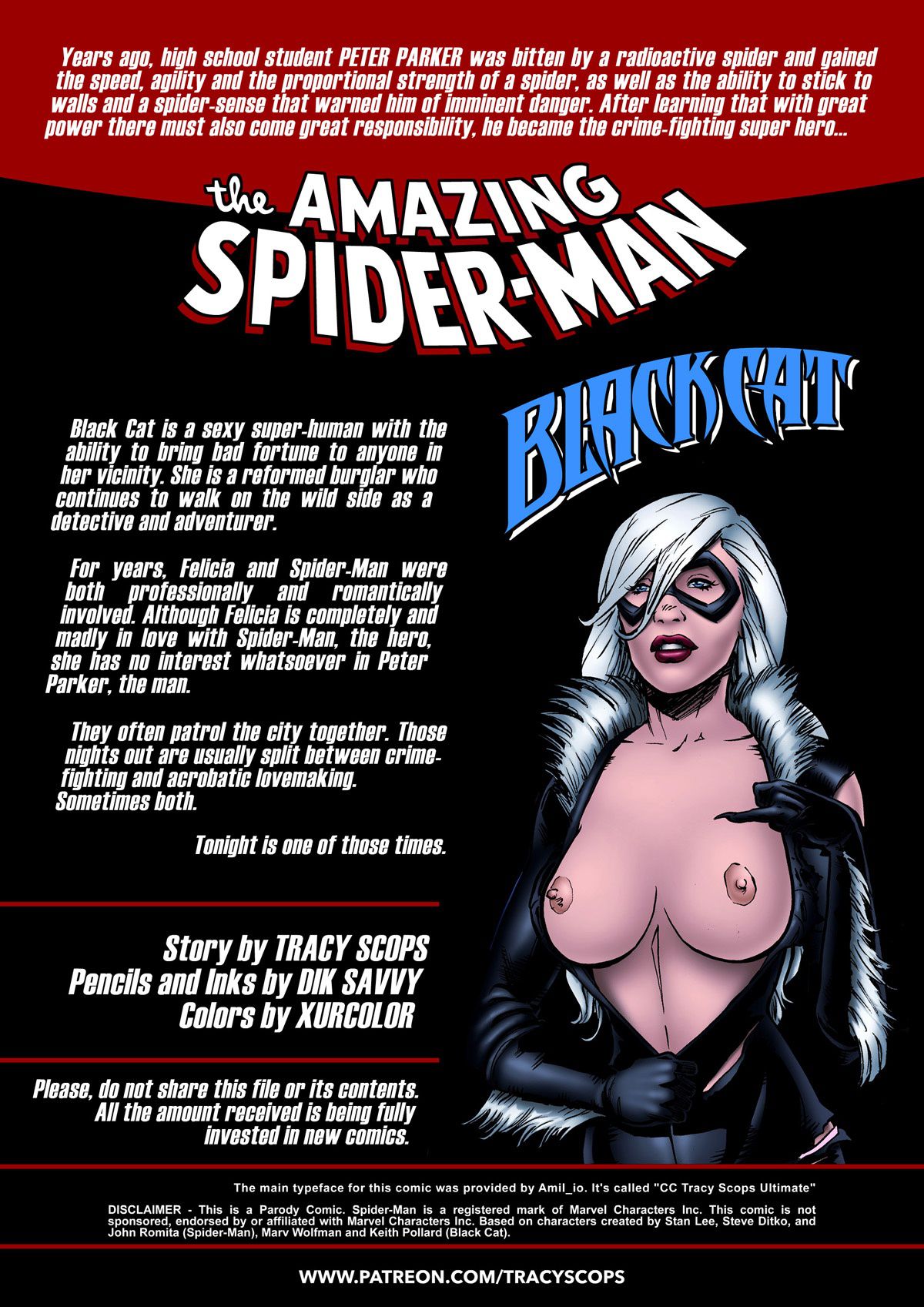 Moist Fur And Sticky Web (Spider-Man) [Tracy Scops] 1 . Moist Fur And Sticky Web - Chapter 1 (Spider-Man) [Tracy Scops] – page 2