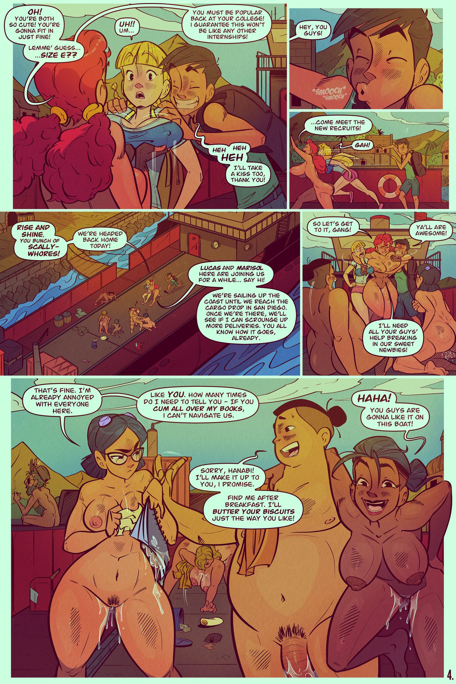 Captain Connie [Laz] 1 . Captain Connie - Chapter 1 [Laz] – page 5