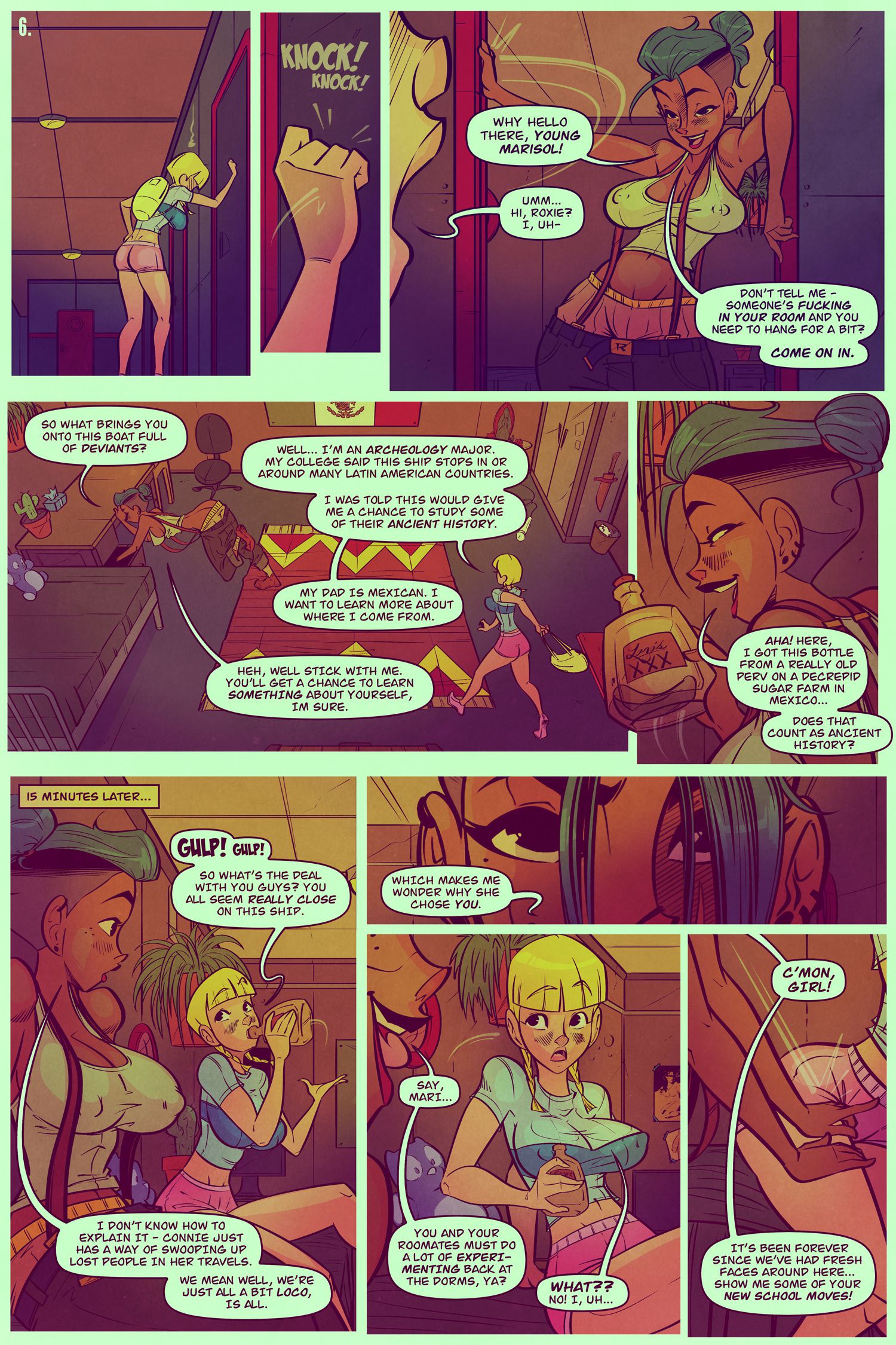 Captain Connie [Laz] 1 . Captain Connie - Chapter 1 [Laz] – page 7