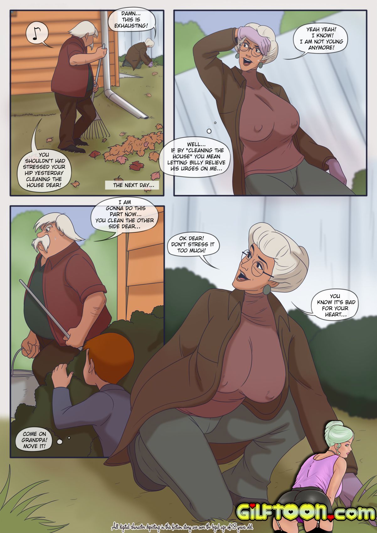 Lunch Time [GILFToon] 2 . Lunch Time - Chapter 2 [GILFToon] – page 1
