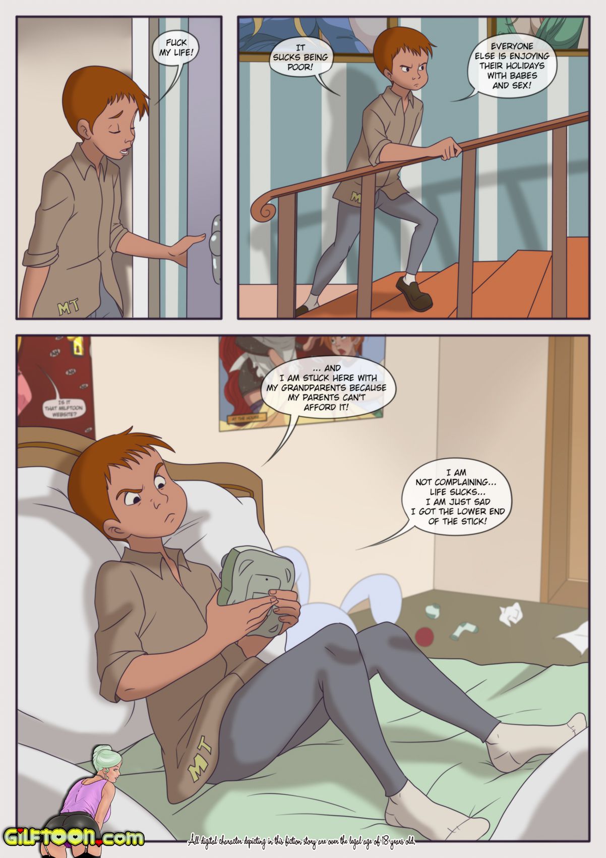 Lunch Time [GILFToon] 1 . Lunch Time  - Chapter 1 [GILFToon] – page 2