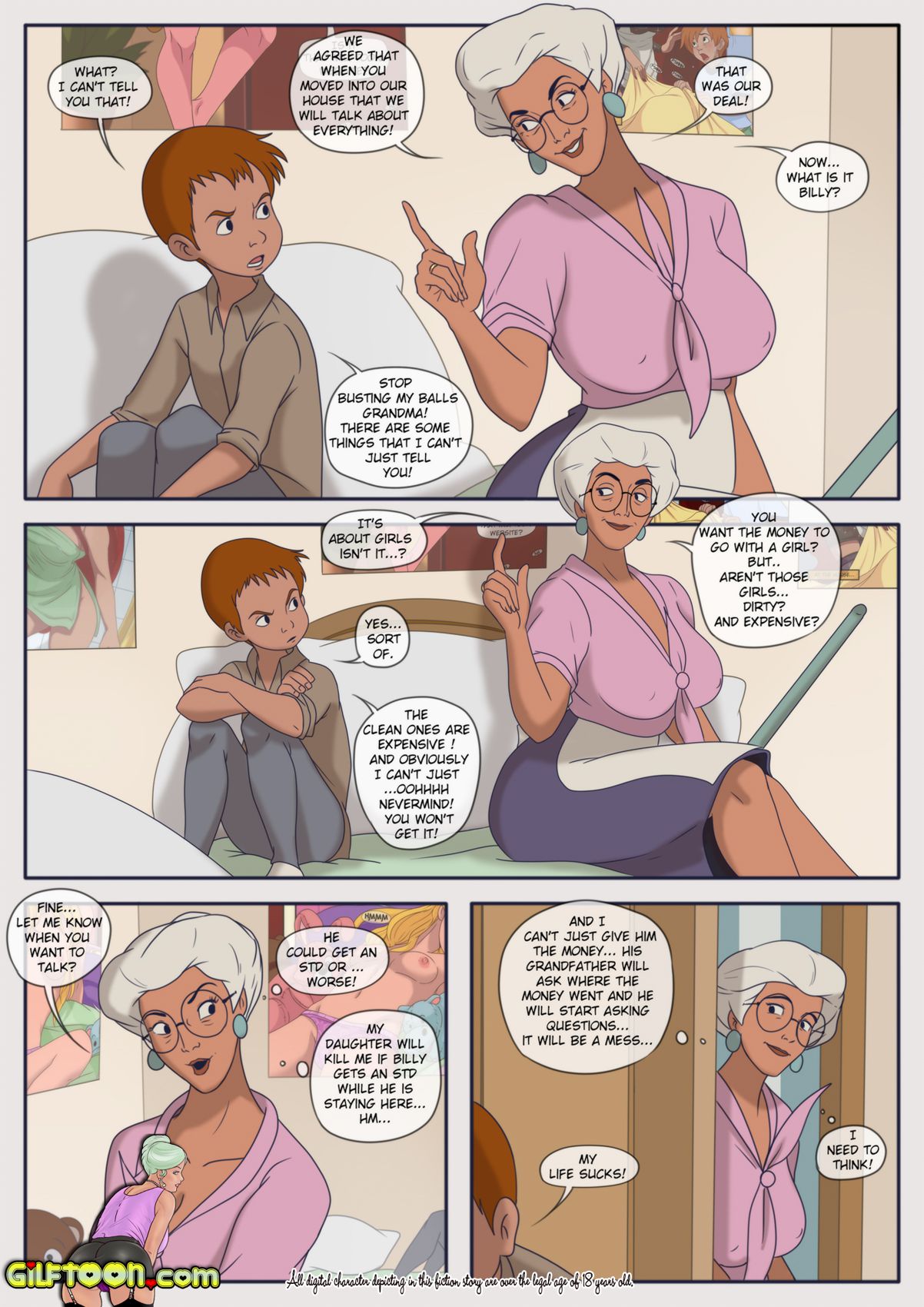 Lunch Time [GILFToon] 1 . Lunch Time  - Chapter 1 [GILFToon] – page 4