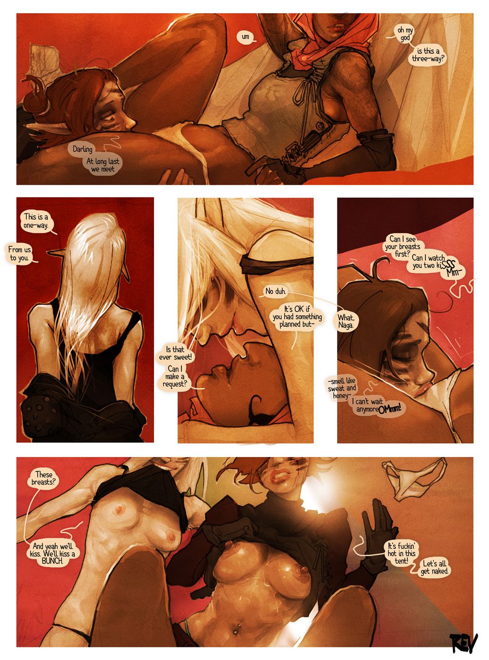 Maeryll Says [Rupert Everton | Alexis Flower] 1 . Maeryll Says - Chapter 1 [Rupert Everton | Alexis Flower] – page 12