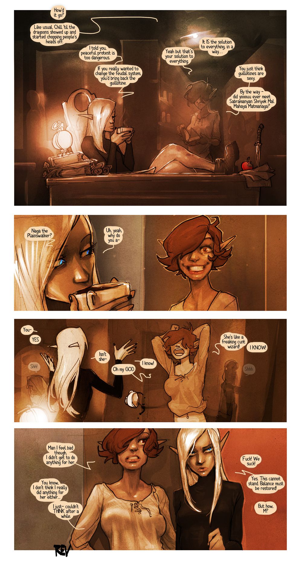 Maeryll Says [Rupert Everton | Alexis Flower] 1 . Maeryll Says - Chapter 1 [Rupert Everton | Alexis Flower] – page 9